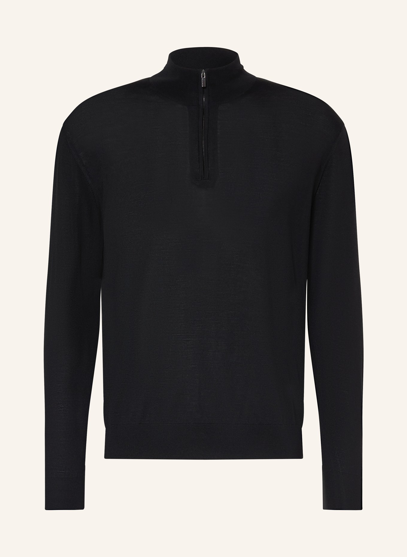 PAUL & SHARK Troyer aus Merinowolle: SCHWARZ