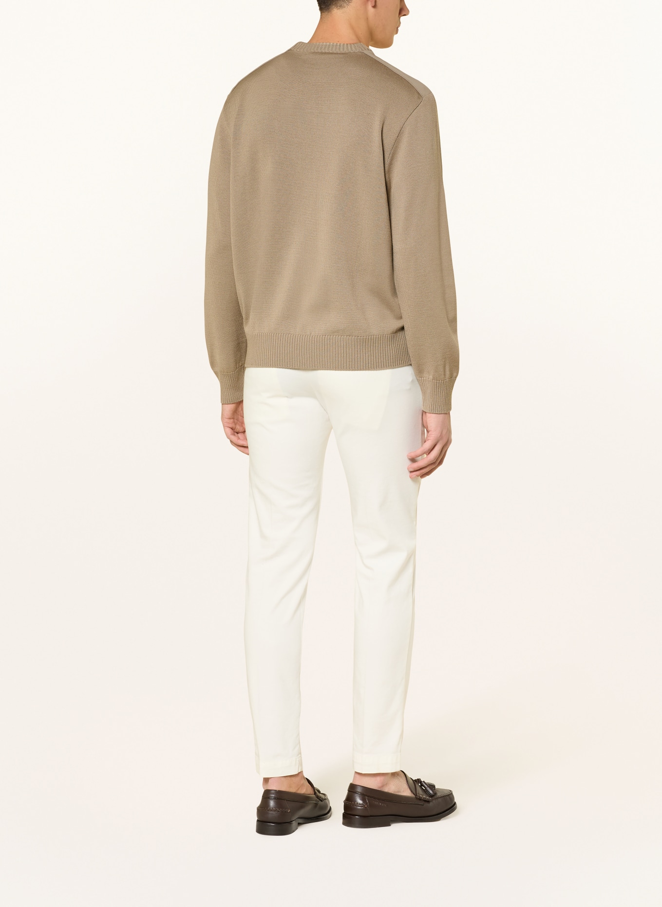 PAUL & SHARK Pullover: HELLBRAUN