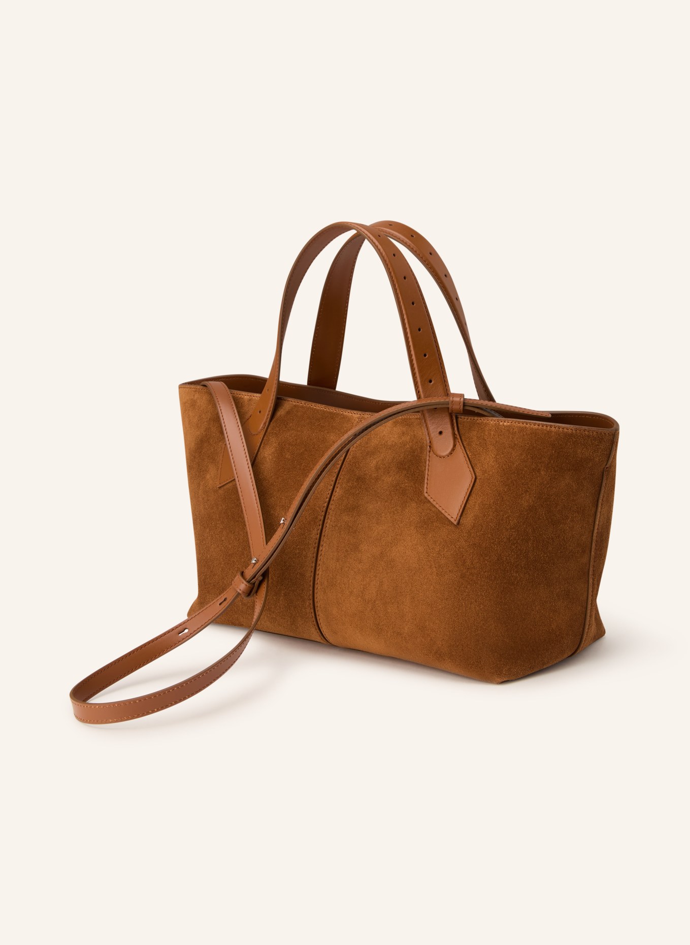 Proenza Schouler Kabelka EAST WEST: HNĚDÁ