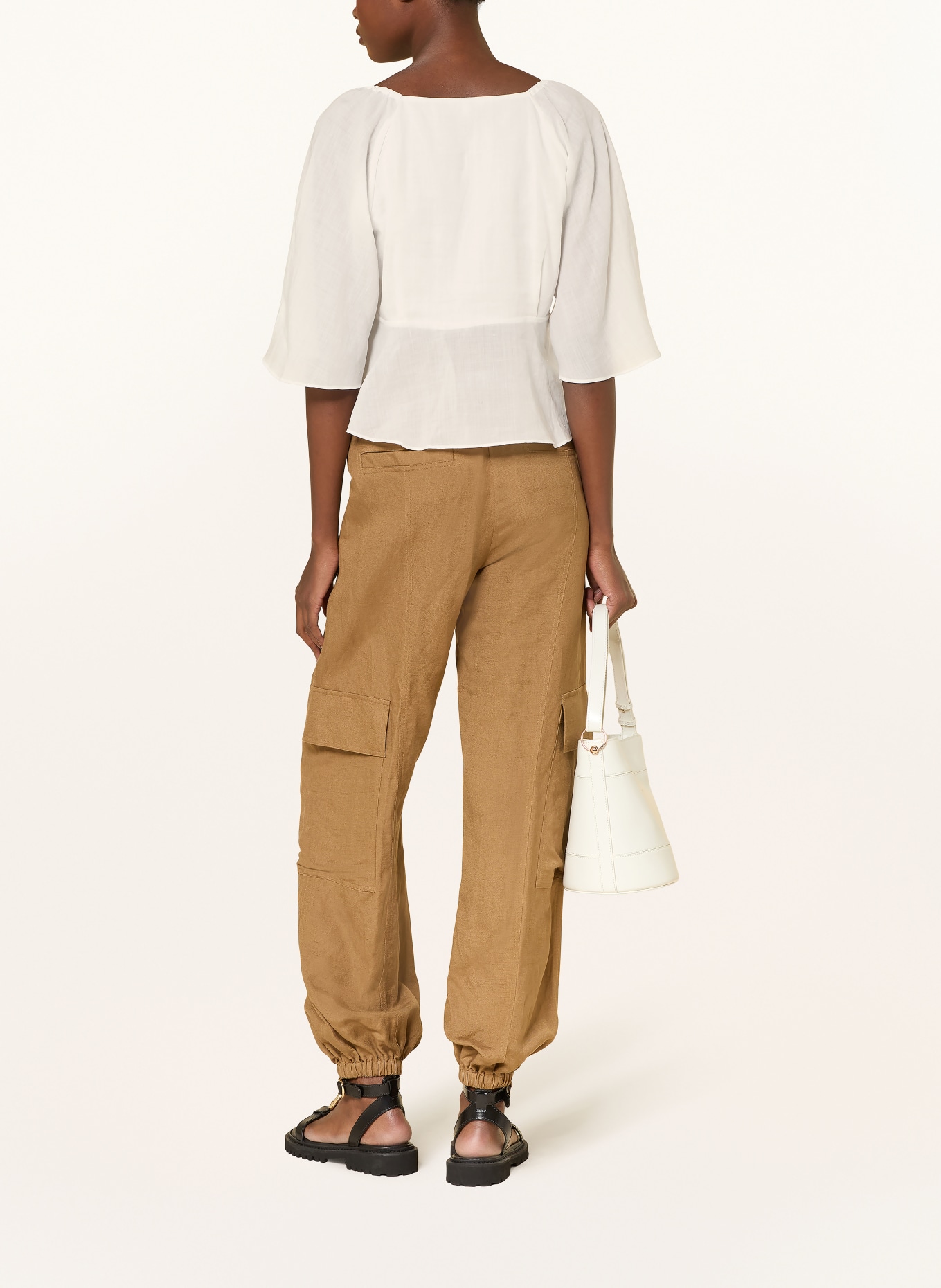 MRS & HUGS Blusenshirt: WEISS