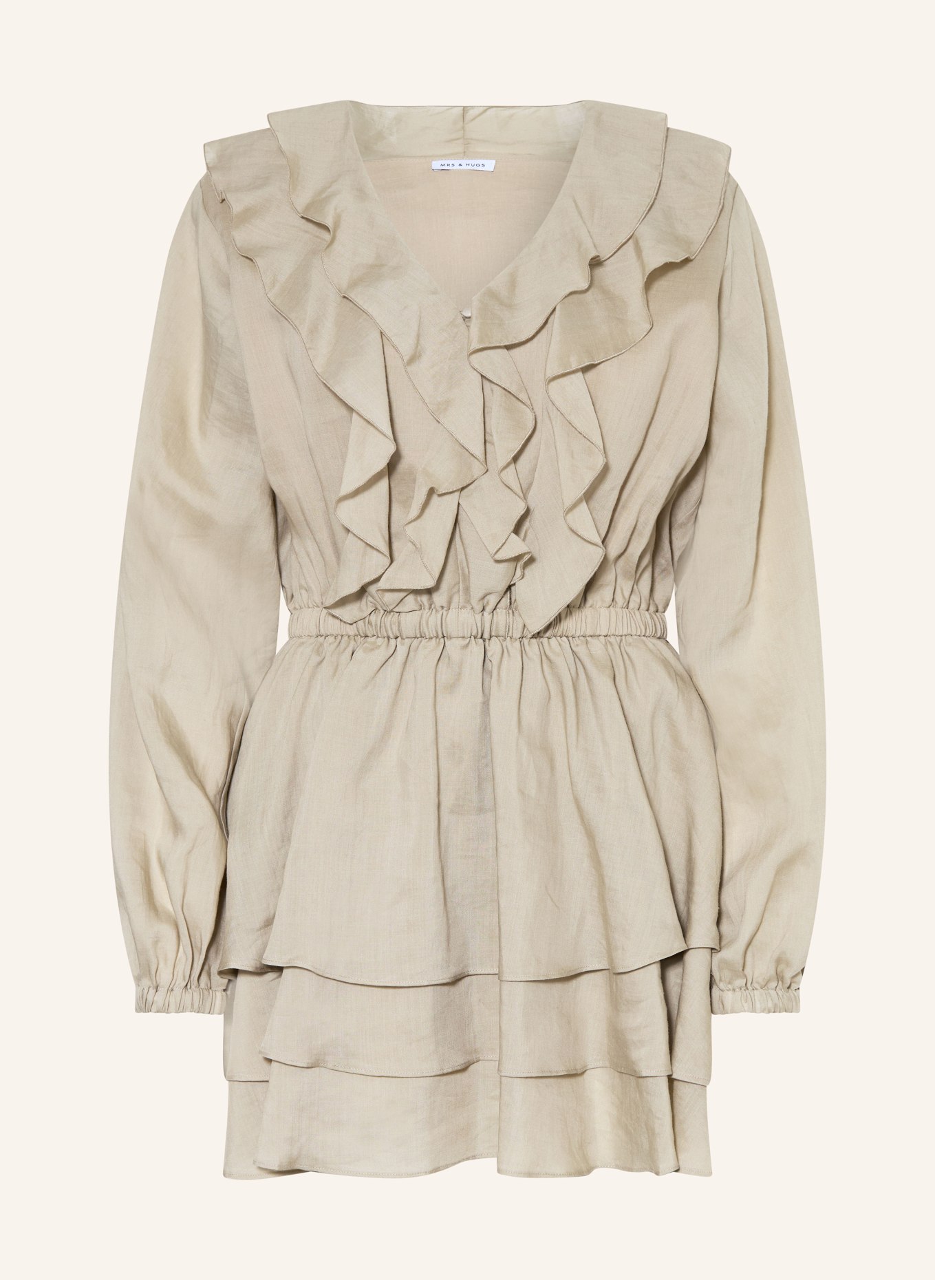 MRS & HUGS Šaty s volány: OLIVOVÁ