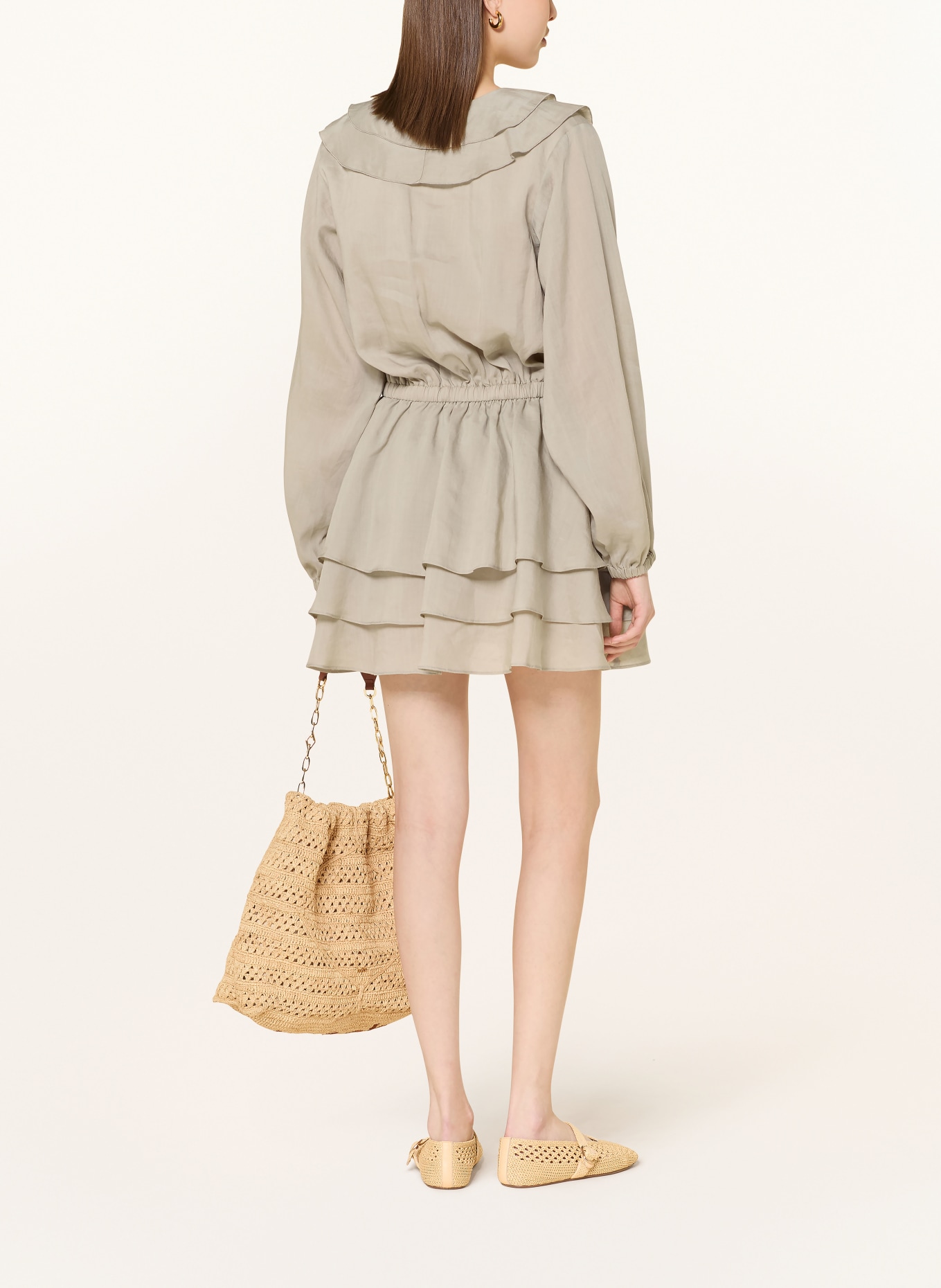 MRS & HUGS Šaty s volány: OLIVOVÁ