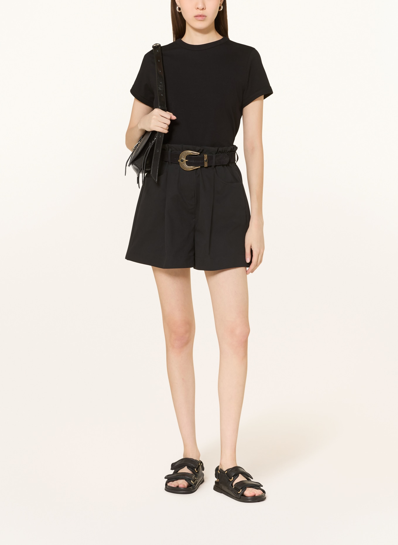 MRS & HUGS Shorts: SCHWARZ