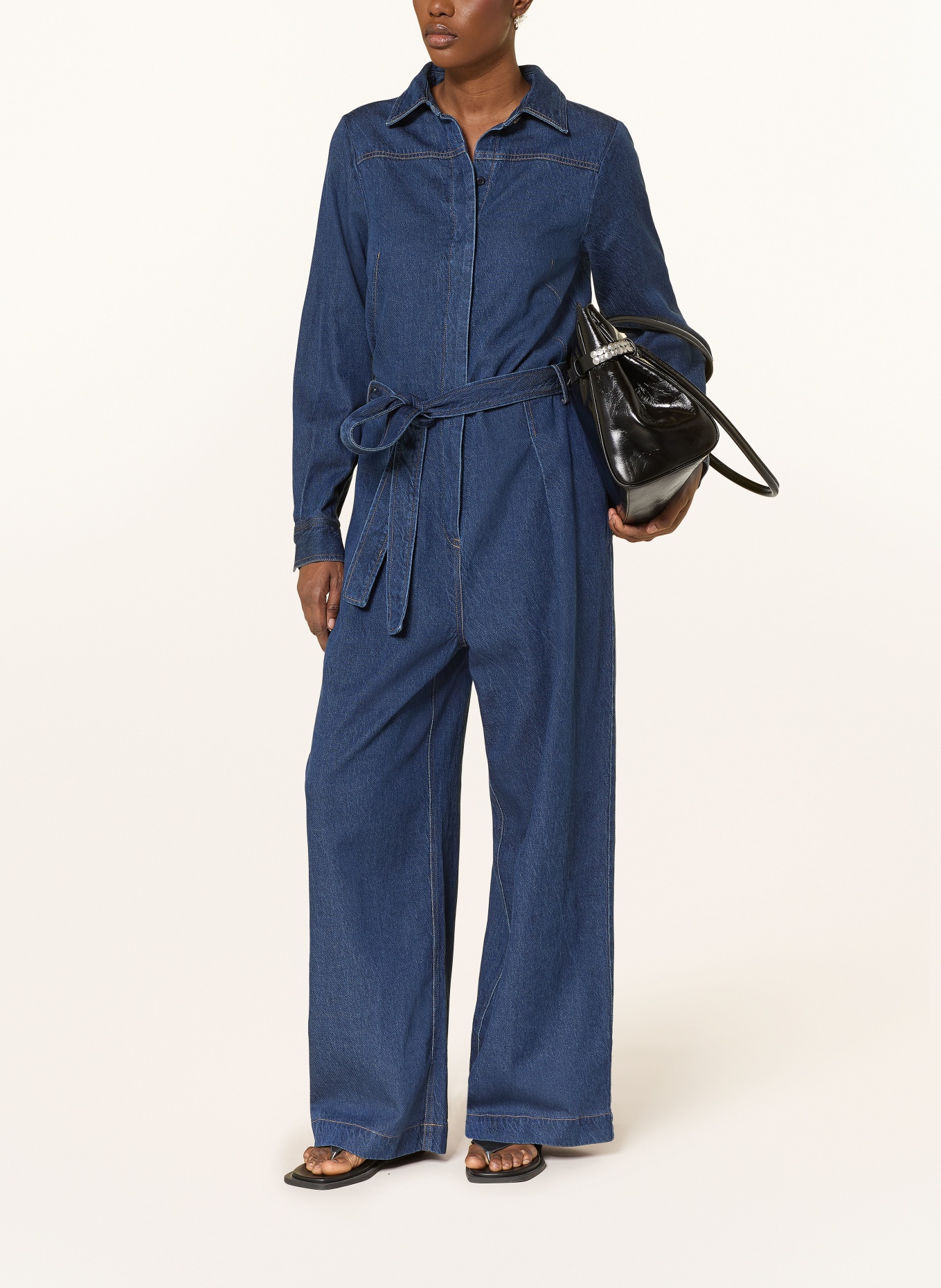 InWear CAROLAIW jumpsuit in denim look: DARK BLUE