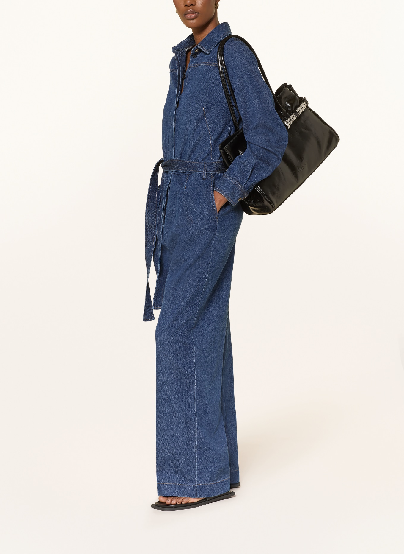 InWear CAROLAIW jumpsuit in denim look: DARK BLUE