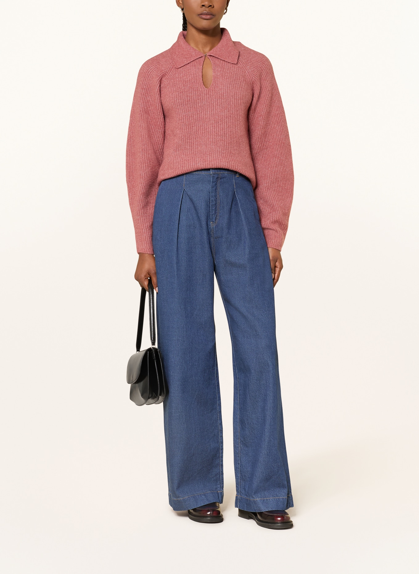 InWear Džíny s širokými nohavicemi CAROLAIW: 194118 Dark Denim