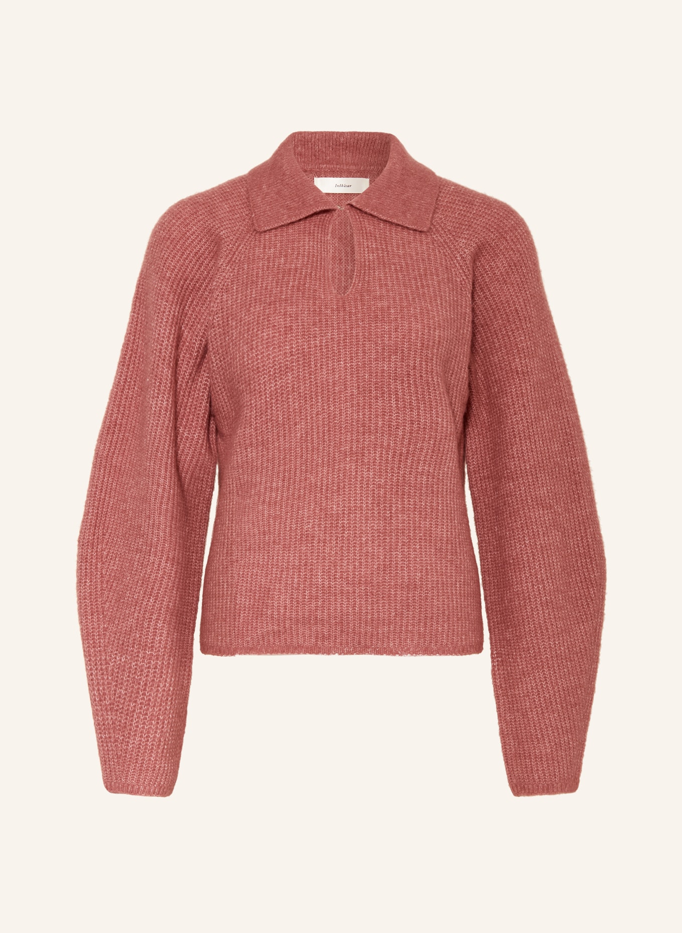 InWear NIASIW sweater with wool: DUSKY PINK