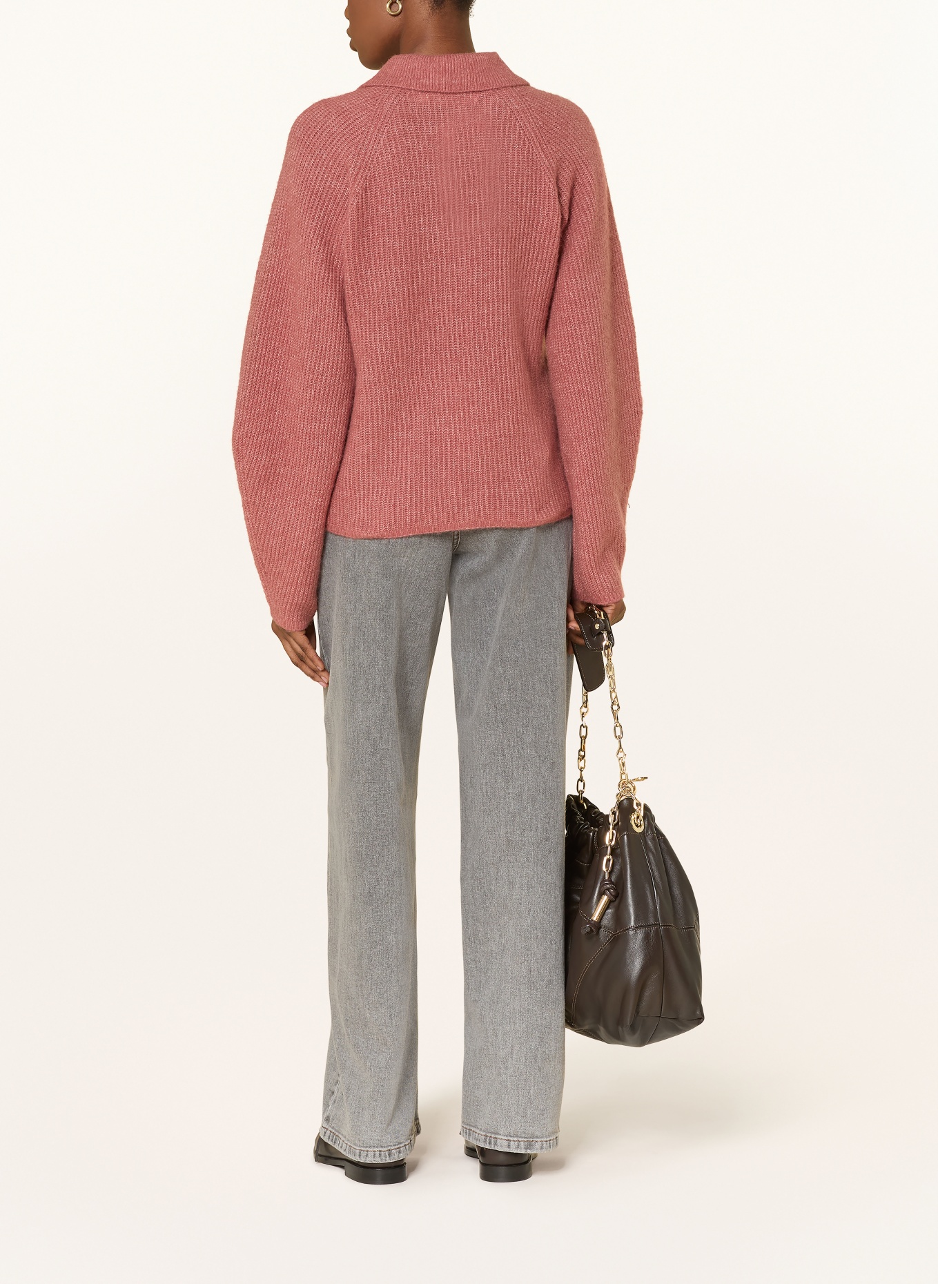 InWear NIASIW sweater with wool: DUSKY PINK