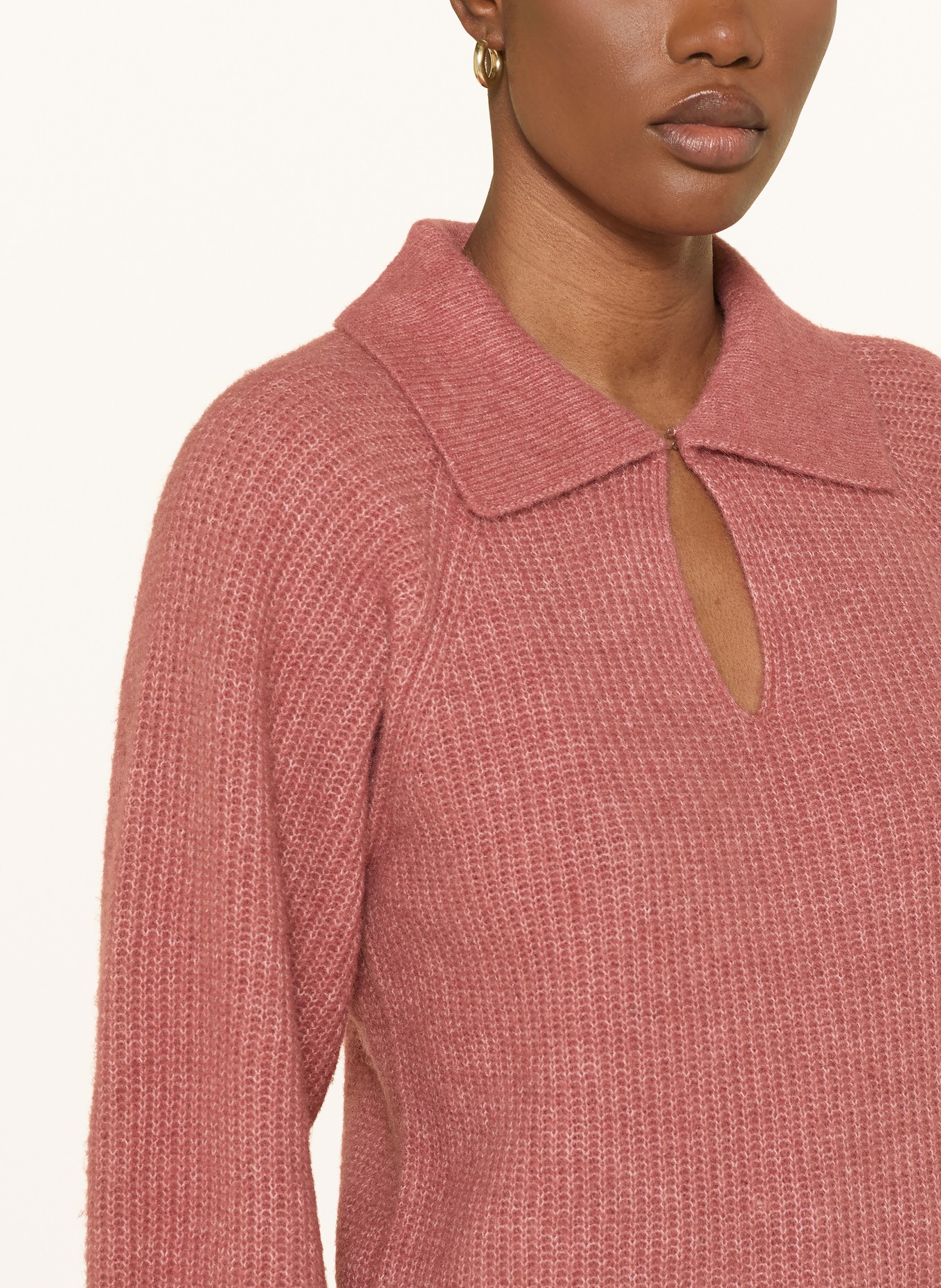 InWear NIASIW sweater with wool: DUSKY PINK