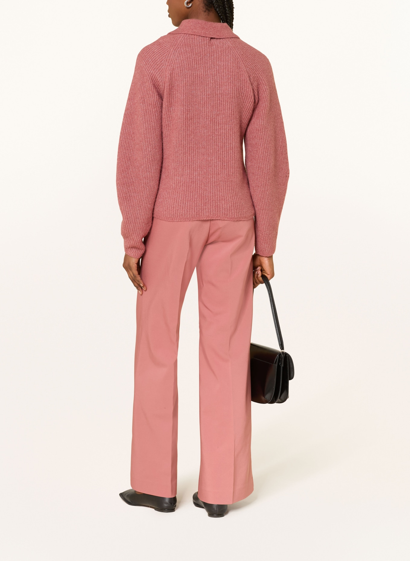 InWear ZELLAIW wide-leg pants: DUSKY PINK