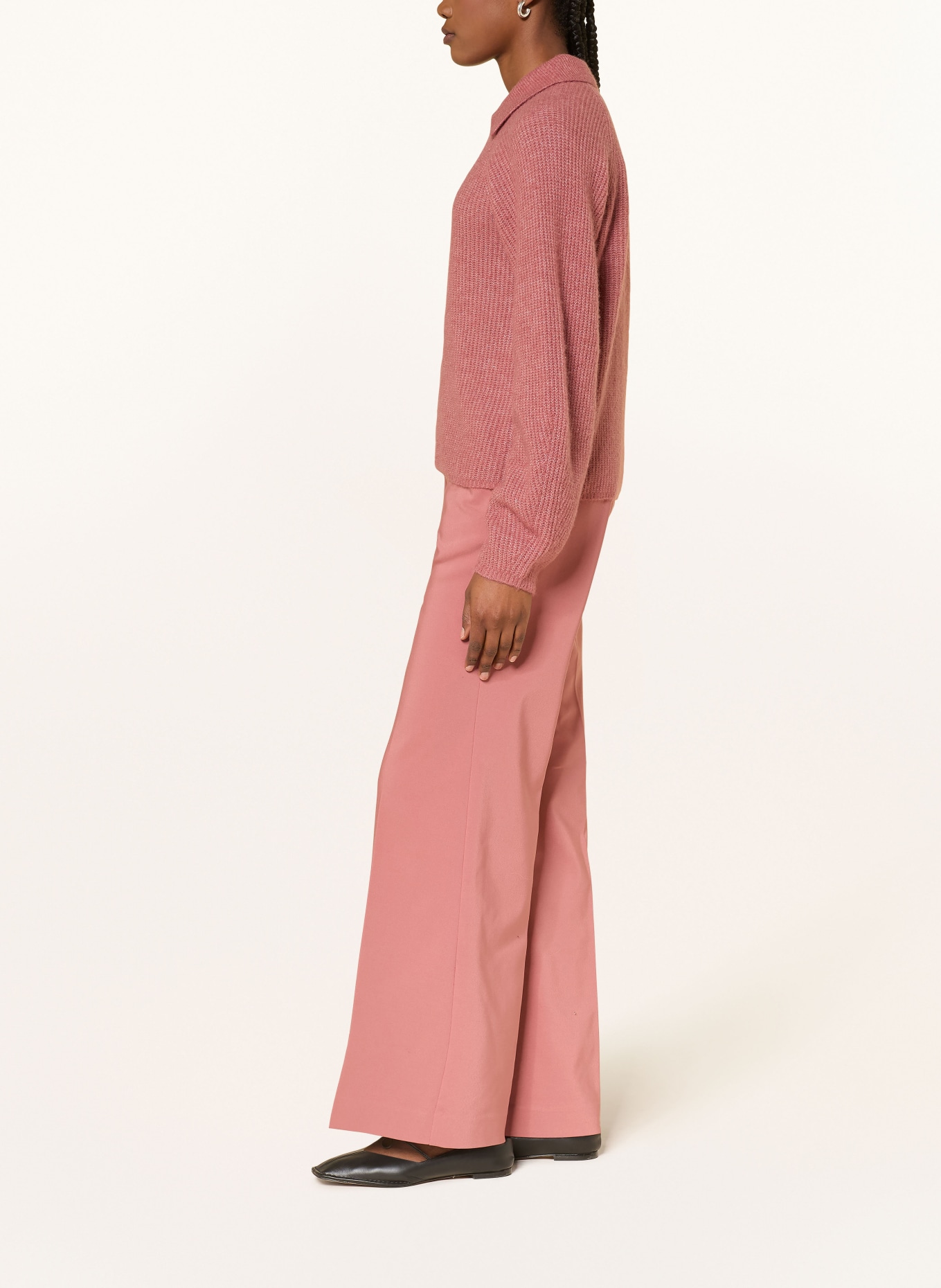 InWear ZELLAIW wide-leg pants: DUSKY PINK