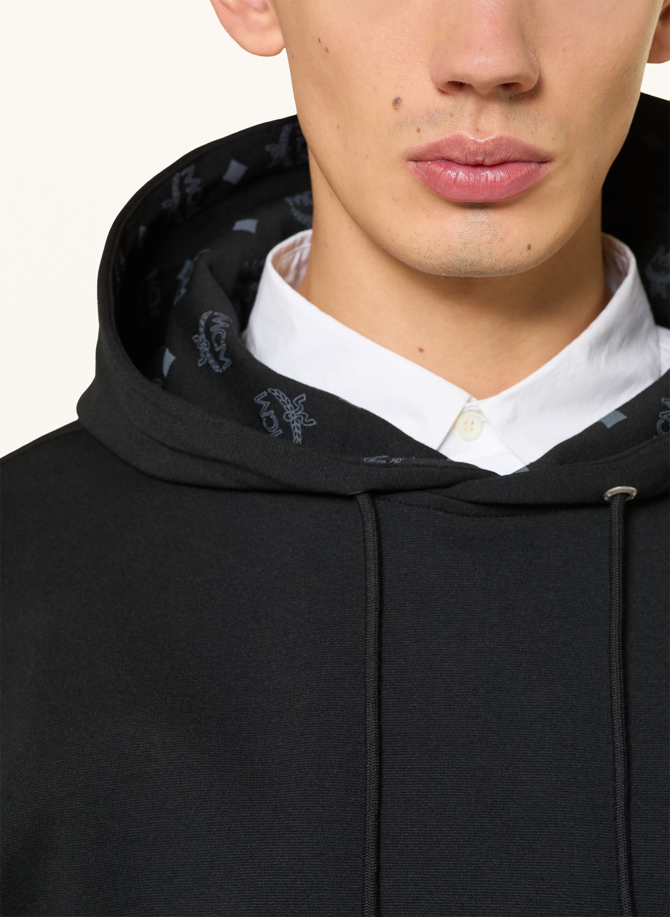 MCM hoodie: BLACK