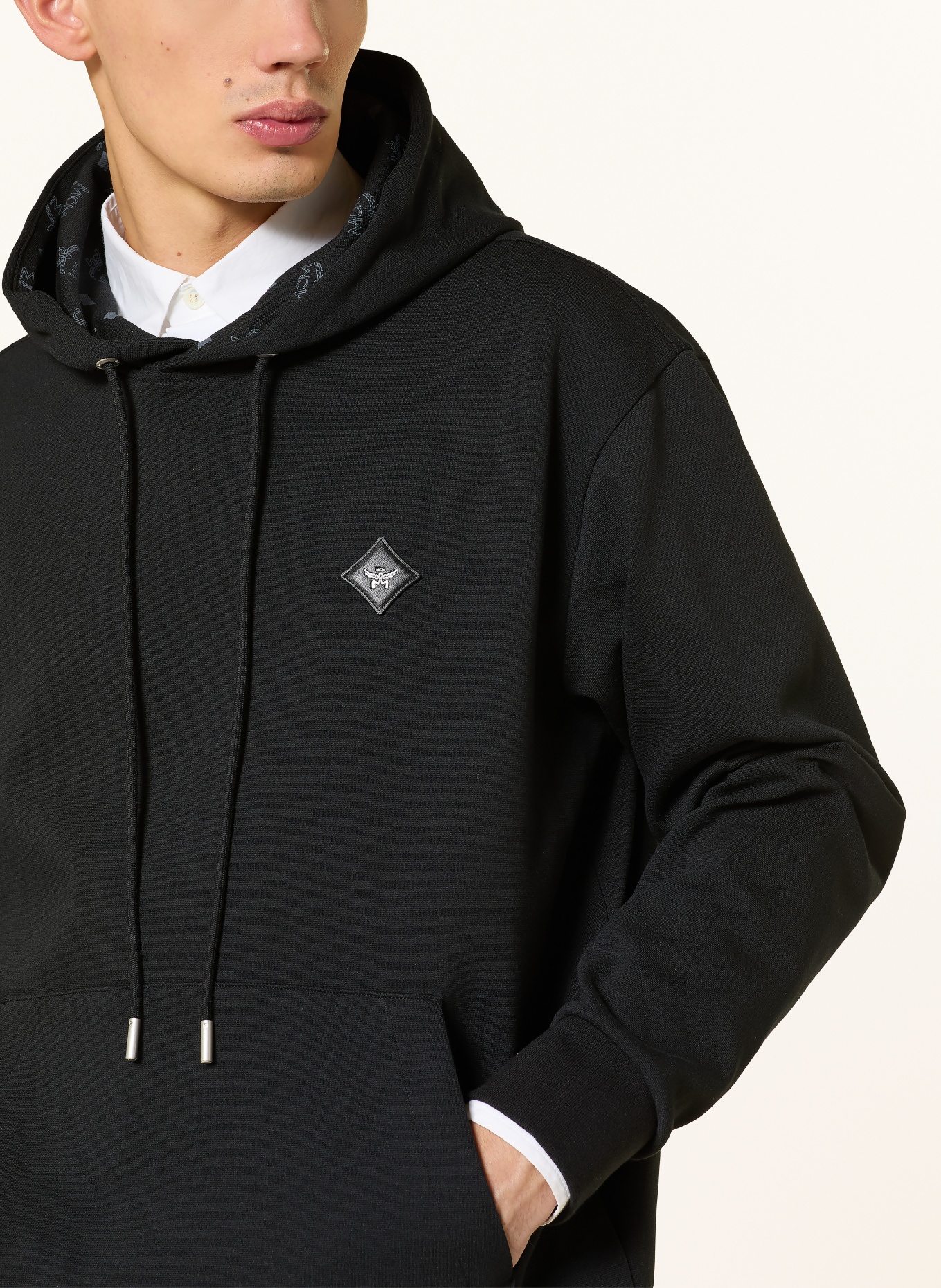 MCM hoodie: BLACK