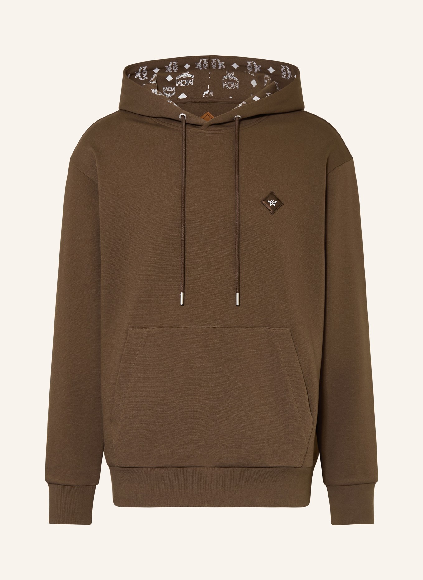 MCM hoodie: DARK BROWN