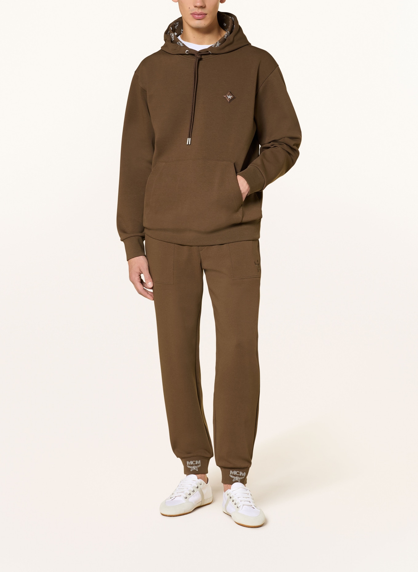 MCM hoodie: DARK BROWN