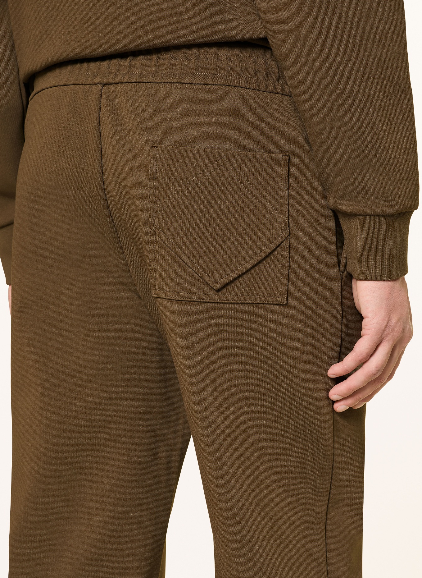 MCM ESSENTIAL sweatpants: KHAKI / CREAM