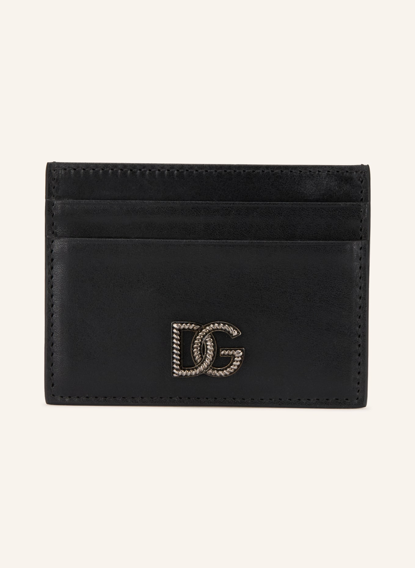 DOLCE & GABBANA card case: BLACK