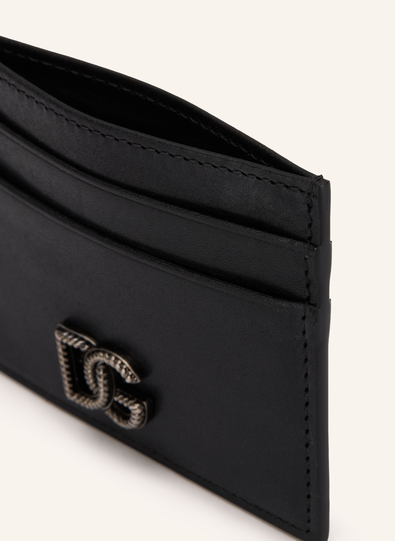 DOLCE & GABBANA card case: BLACK