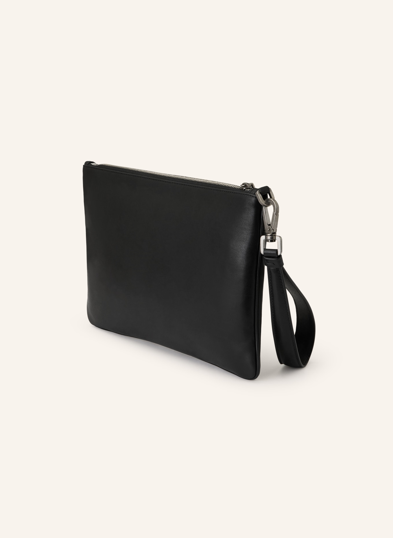 DOLCE & GABBANA Pouch: BLACK / SILVER