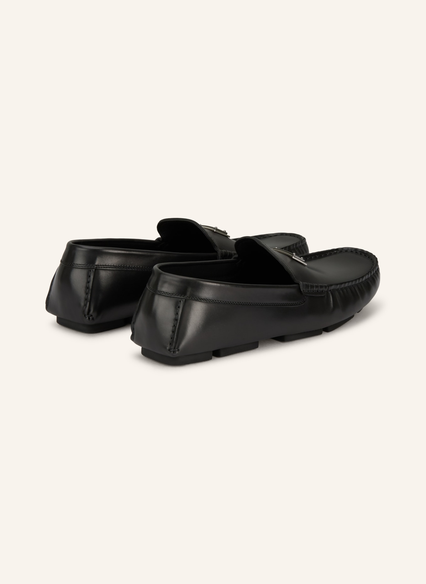 DOLCE & GABBANA Mokassins: SCHWARZ