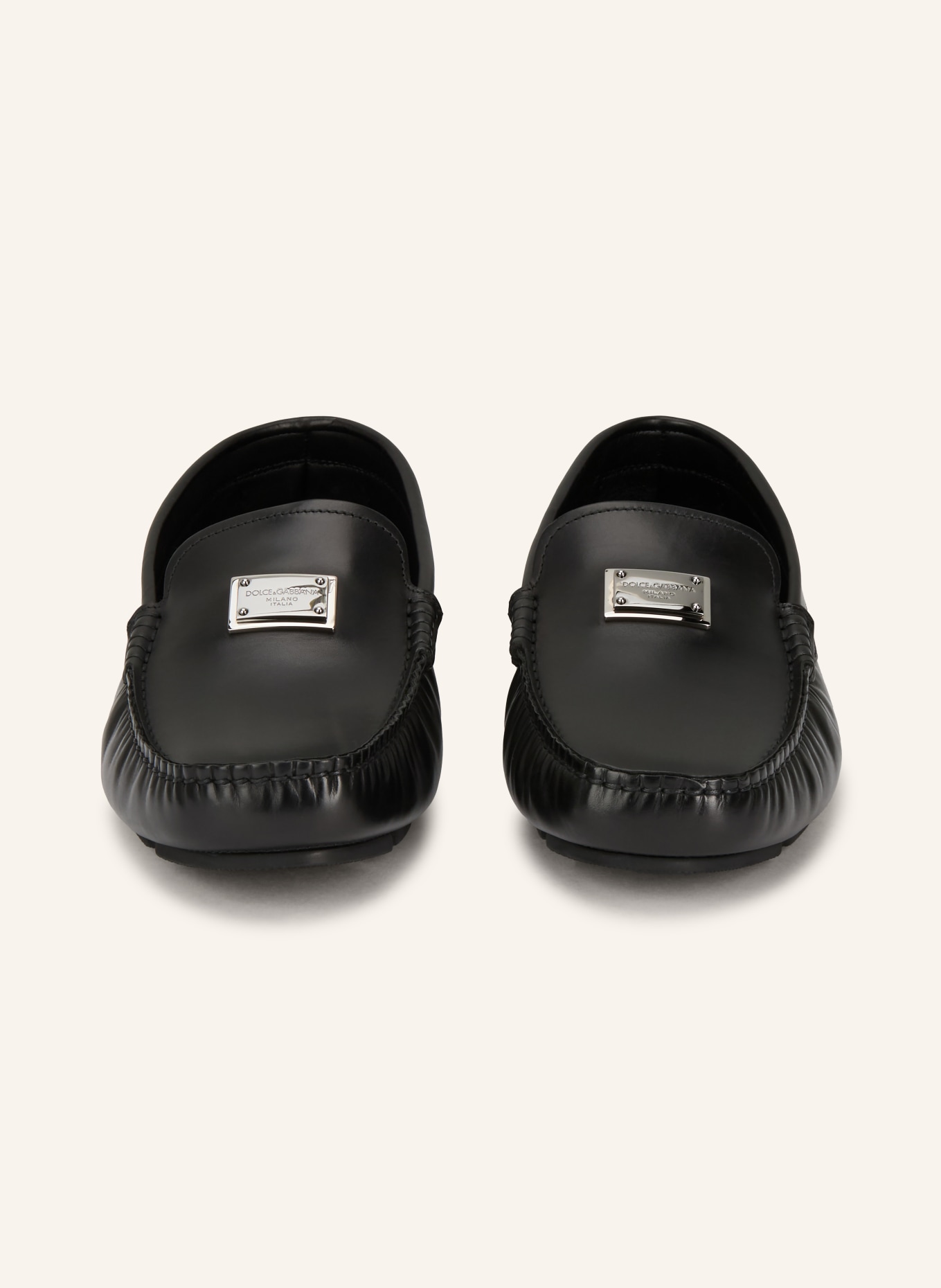 DOLCE & GABBANA Mokassins: SCHWARZ