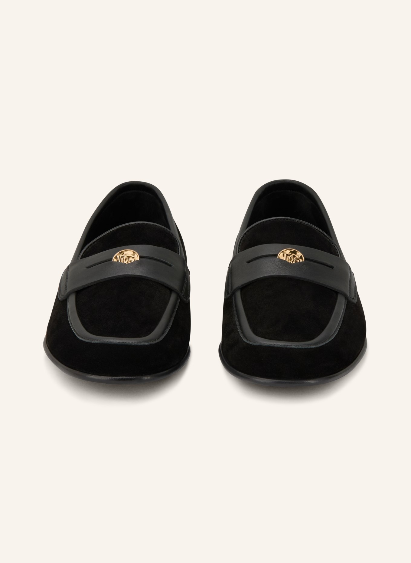 DOLCE & GABBANA Penny-Loafer: SCHWARZ