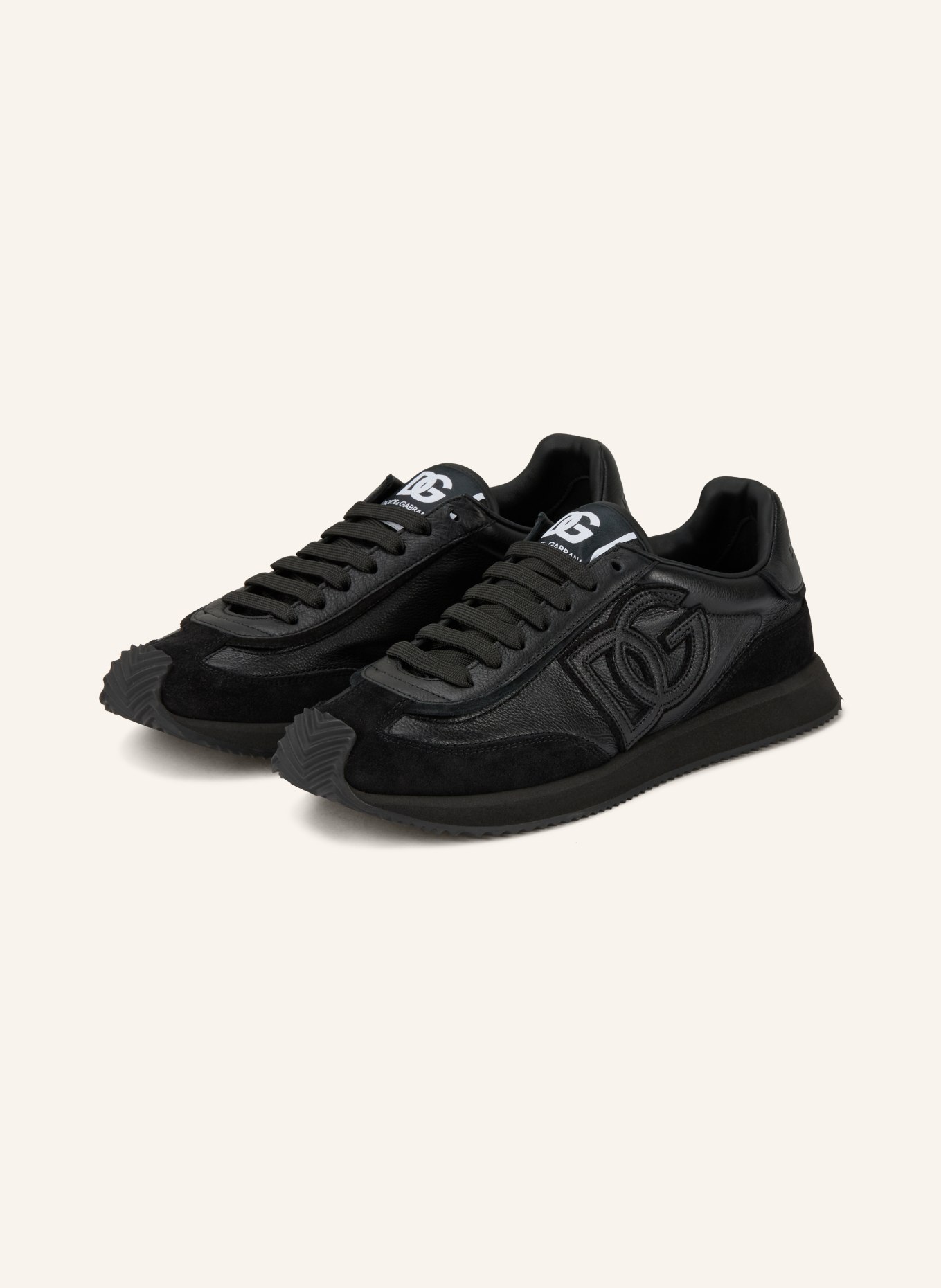 DOLCE & GABBANA Sneaker DG CUSHION: SCHWARZ
