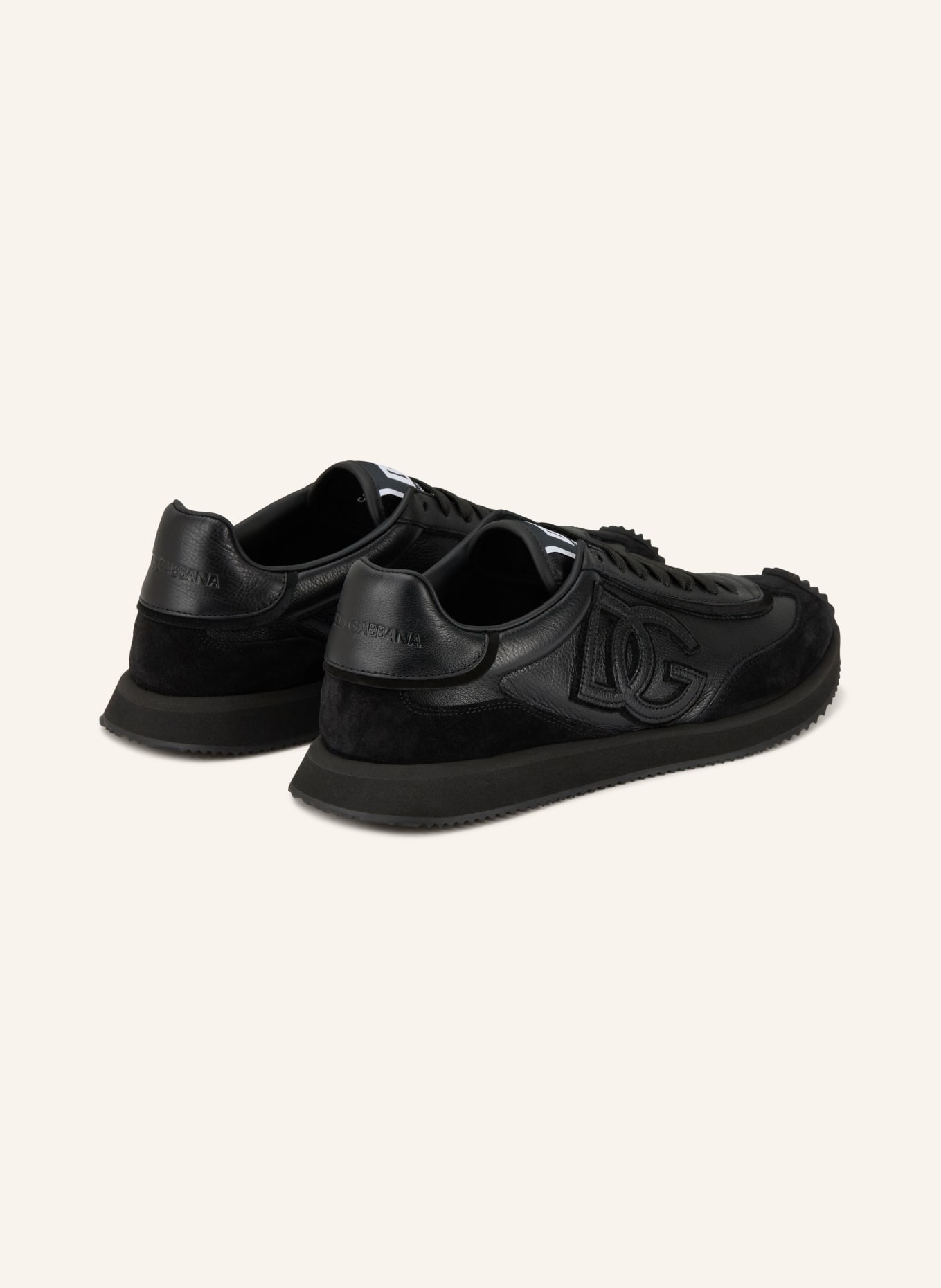 DOLCE & GABBANA Sneaker DG CUSHION: SCHWARZ