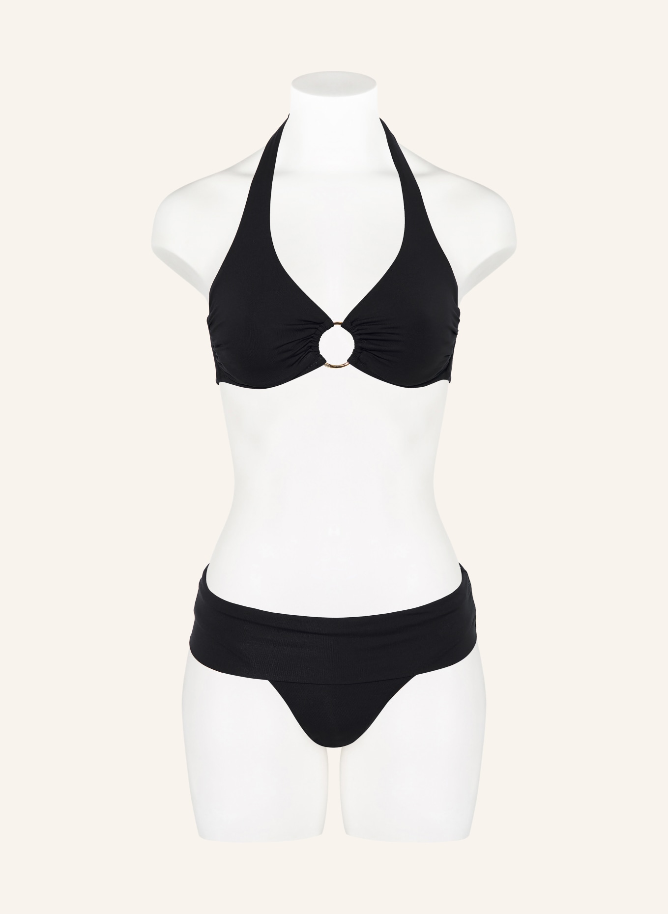 MELISSA ODABASH Basic bikini bottoms BRUSSELS: BLACK