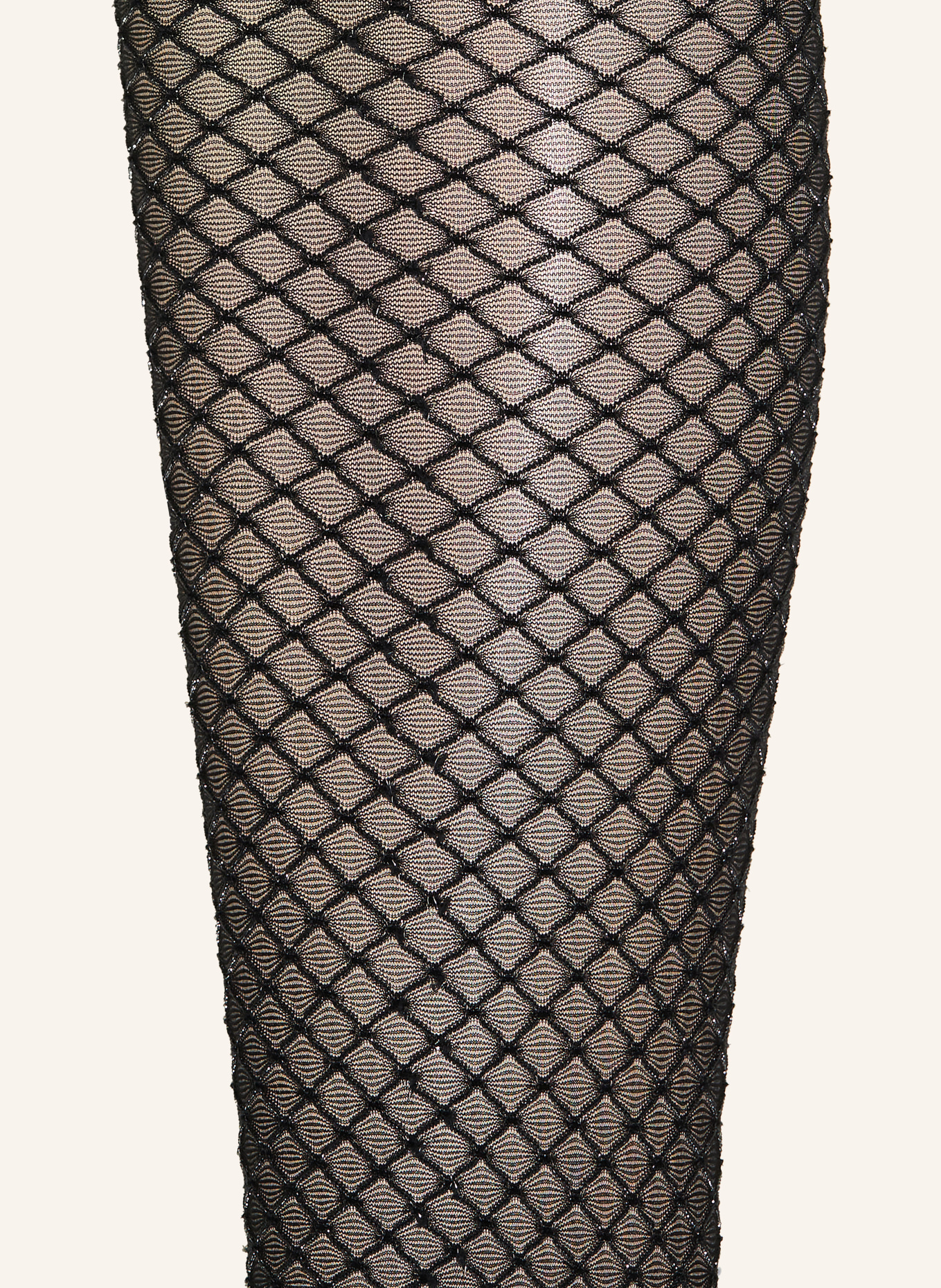 Wolford SHIMMER EFFECT fine tights with glitter yarn: 8800 black/silver lurex