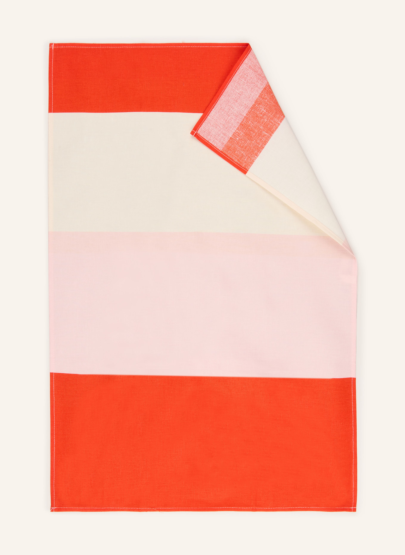 marimekko Geschirrtuch HENNIKA: ROSA / CREME / ROT