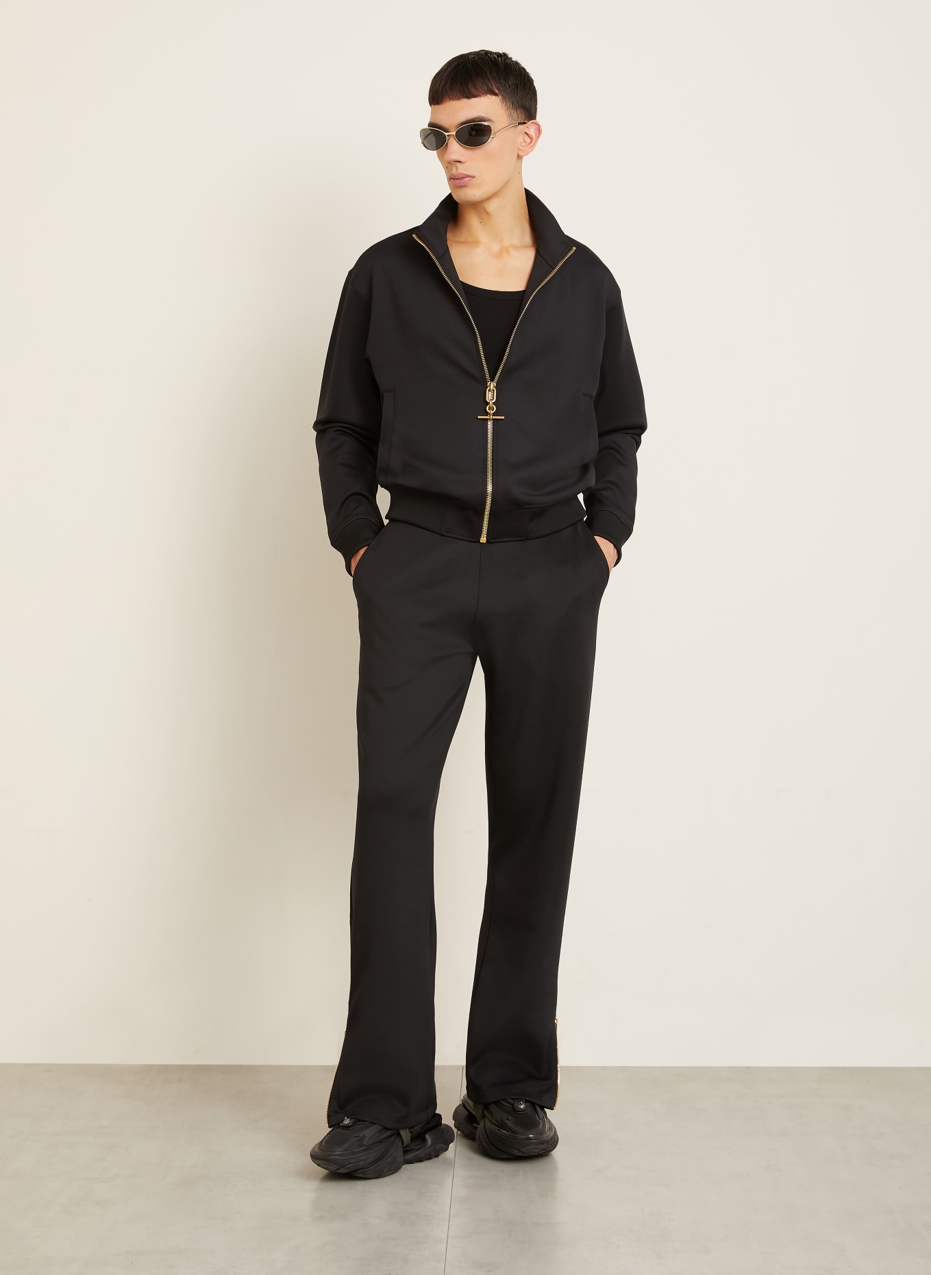 BALMAIN Tepláky: ČERNÁ