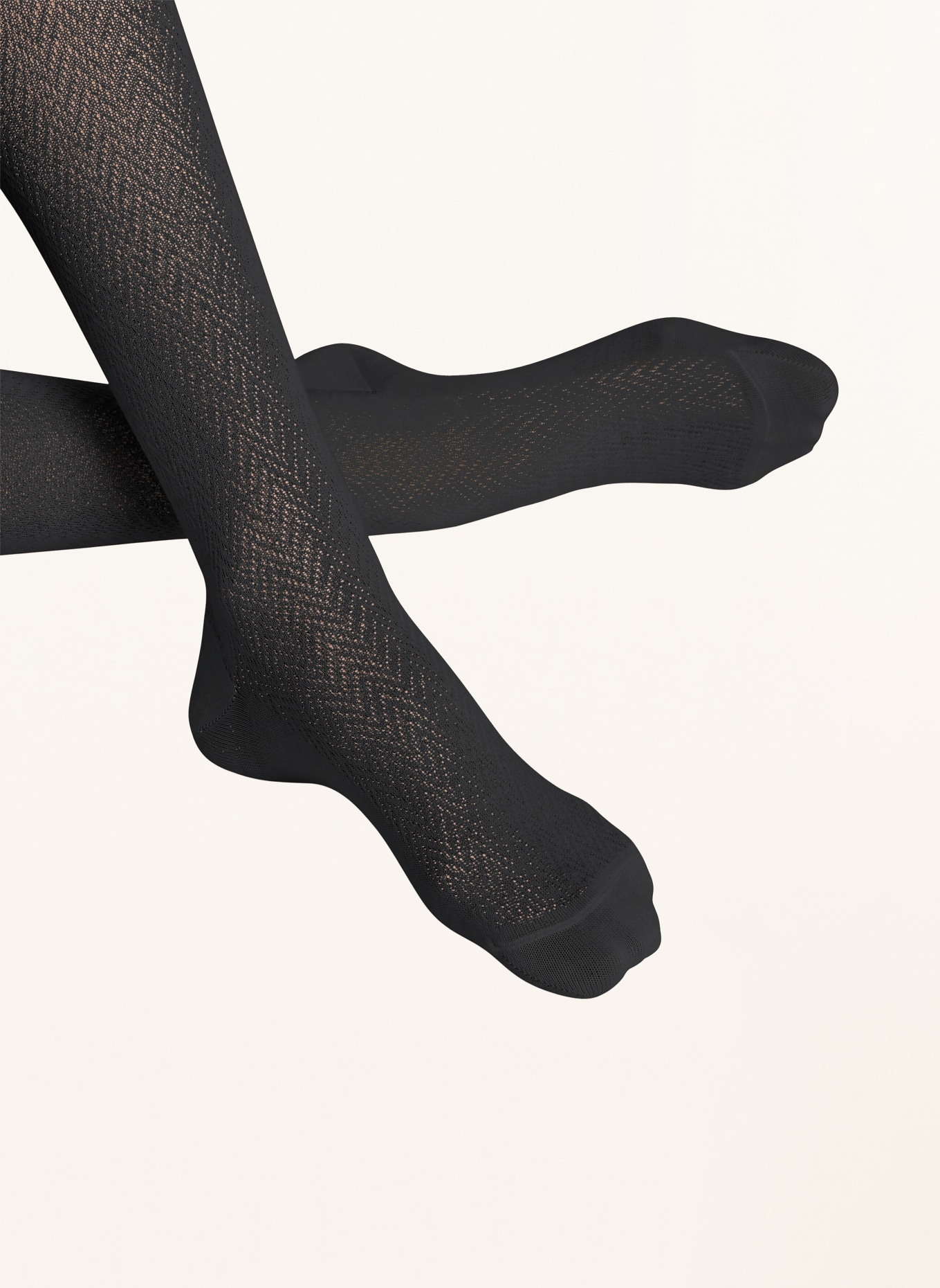 FALKE FABLE ESTATE tights: 3000 BLACK