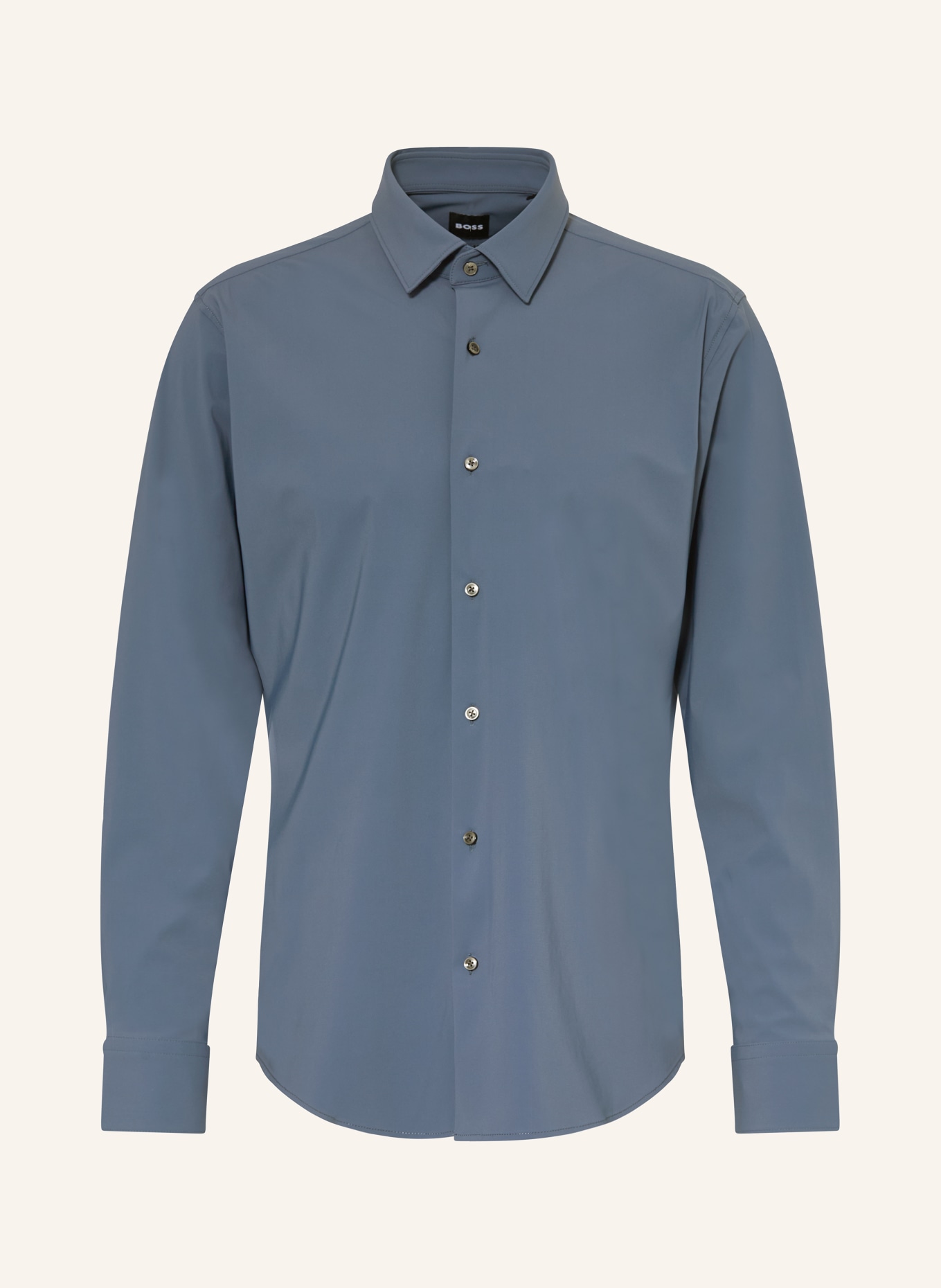 BOSS JOE Regular Fit Shirt: BLUE GRAY