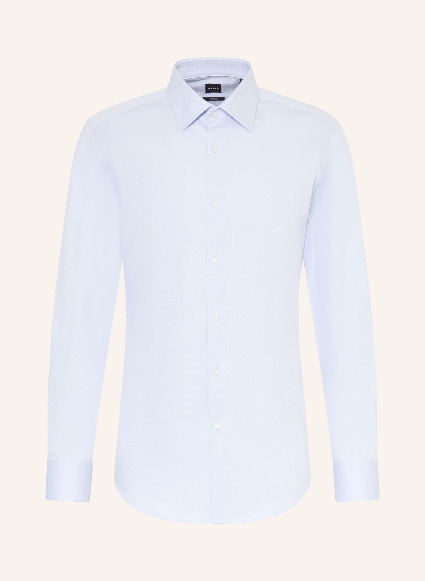 BOSS HANK Slim Fit Shirt: LIGHT BLUE