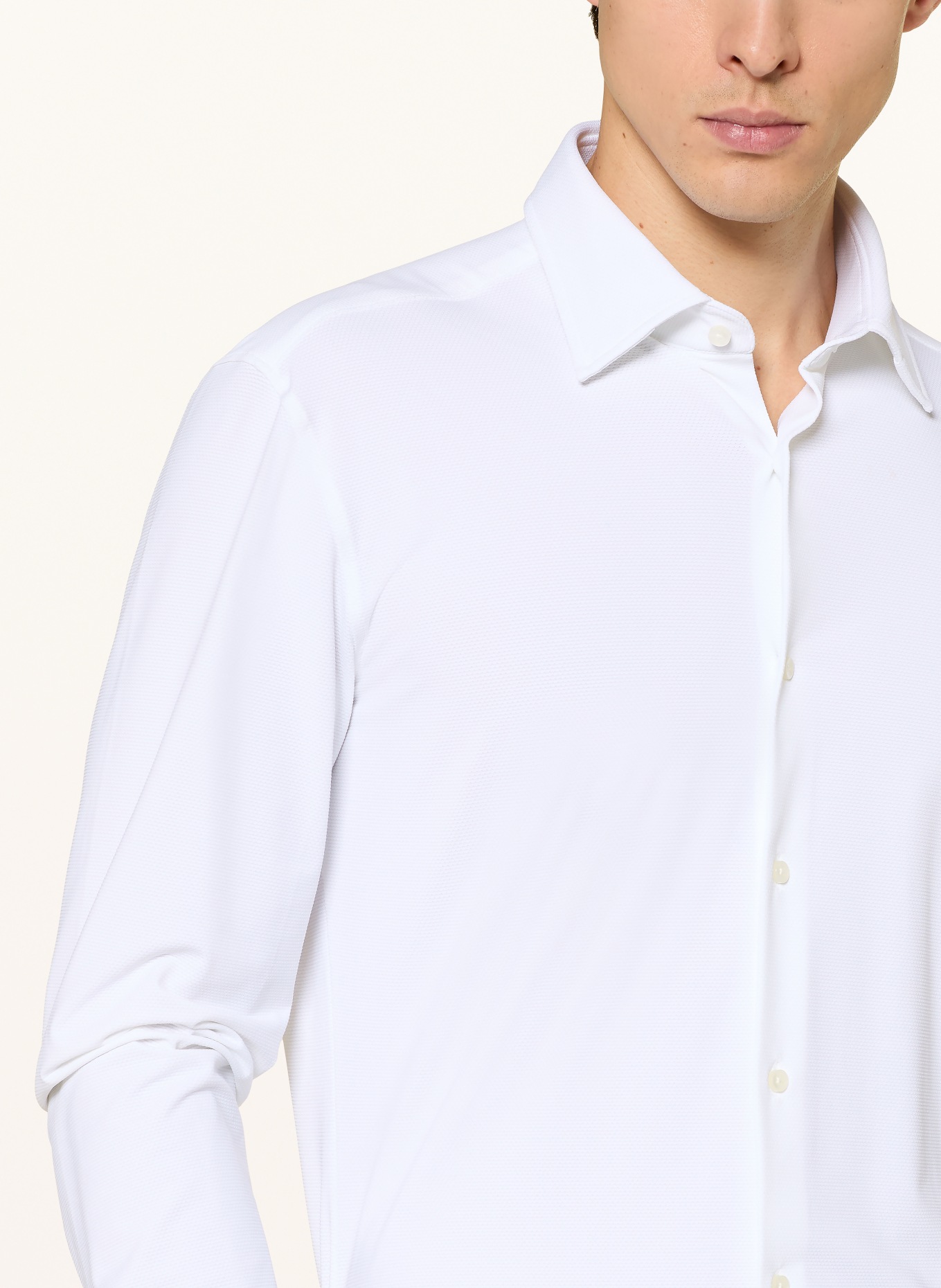 BOSS Koszula HANK Slim Fit: BIAŁY