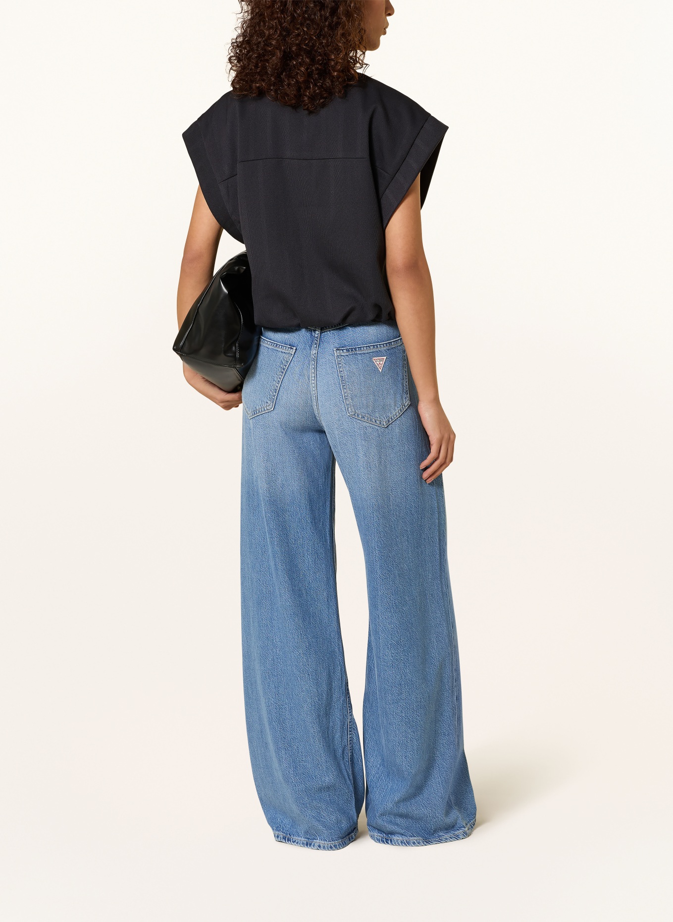 Y.A.S. Sweat-Weste: SCHWARZ