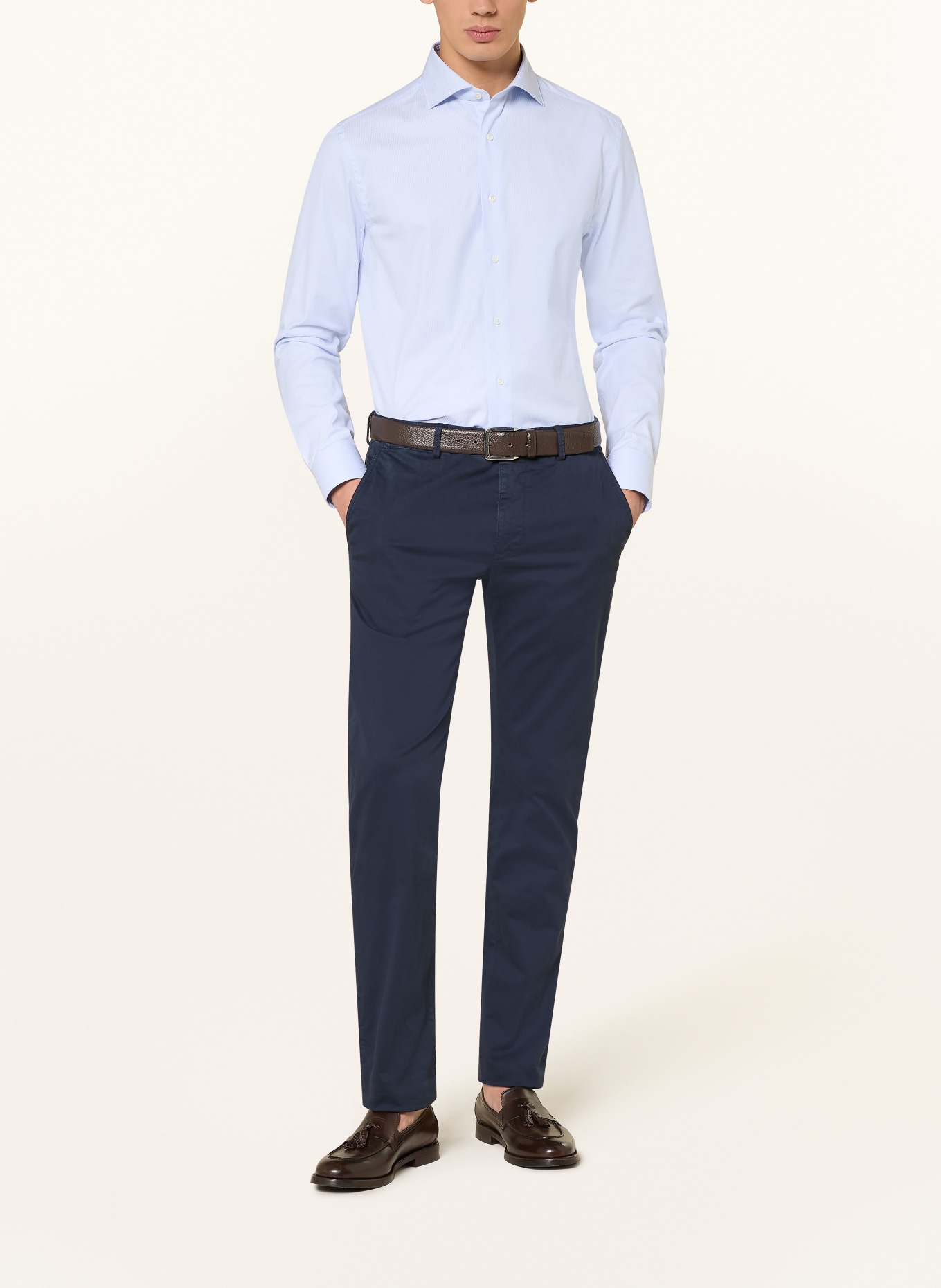 CANALI Hemd Slim Fit: HELLBLAU