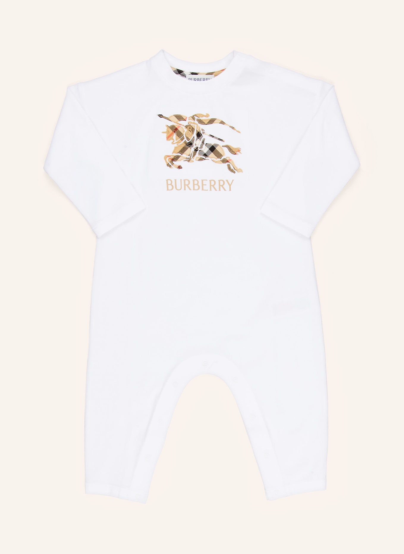 BURBERRY Strampler JONSON: WEISS