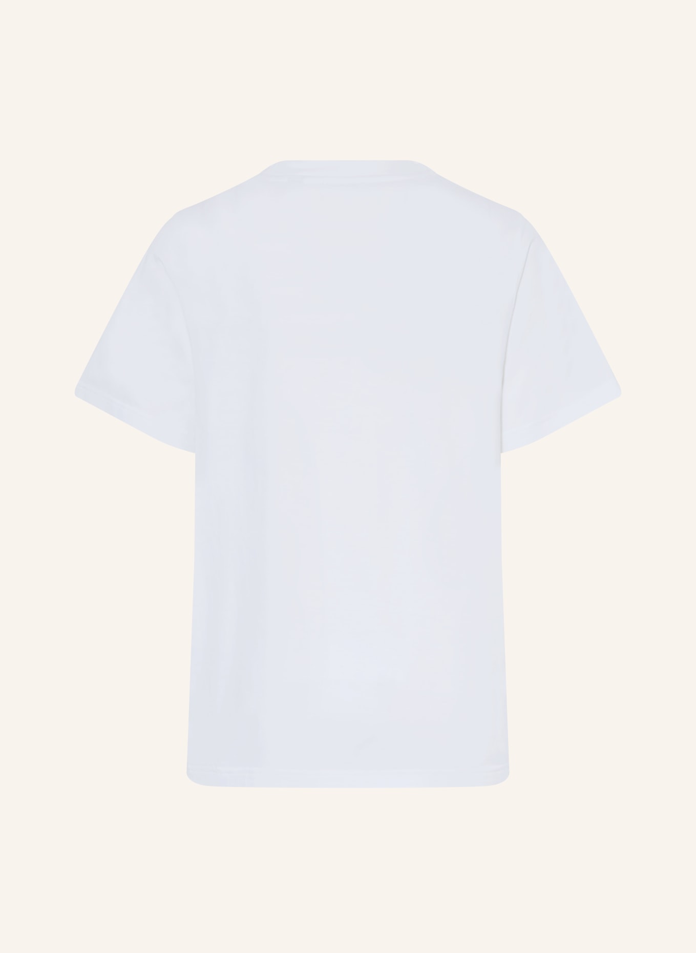 BURBERRY T-shirt: WHITE / BEIGE / BLACK