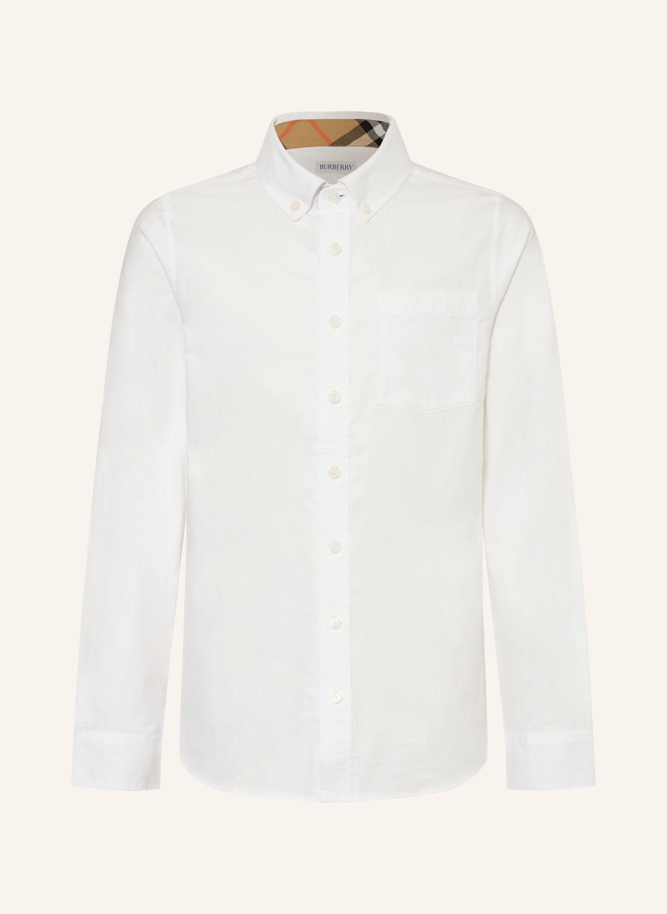 BURBERRY Hemd OWEN: WEISS