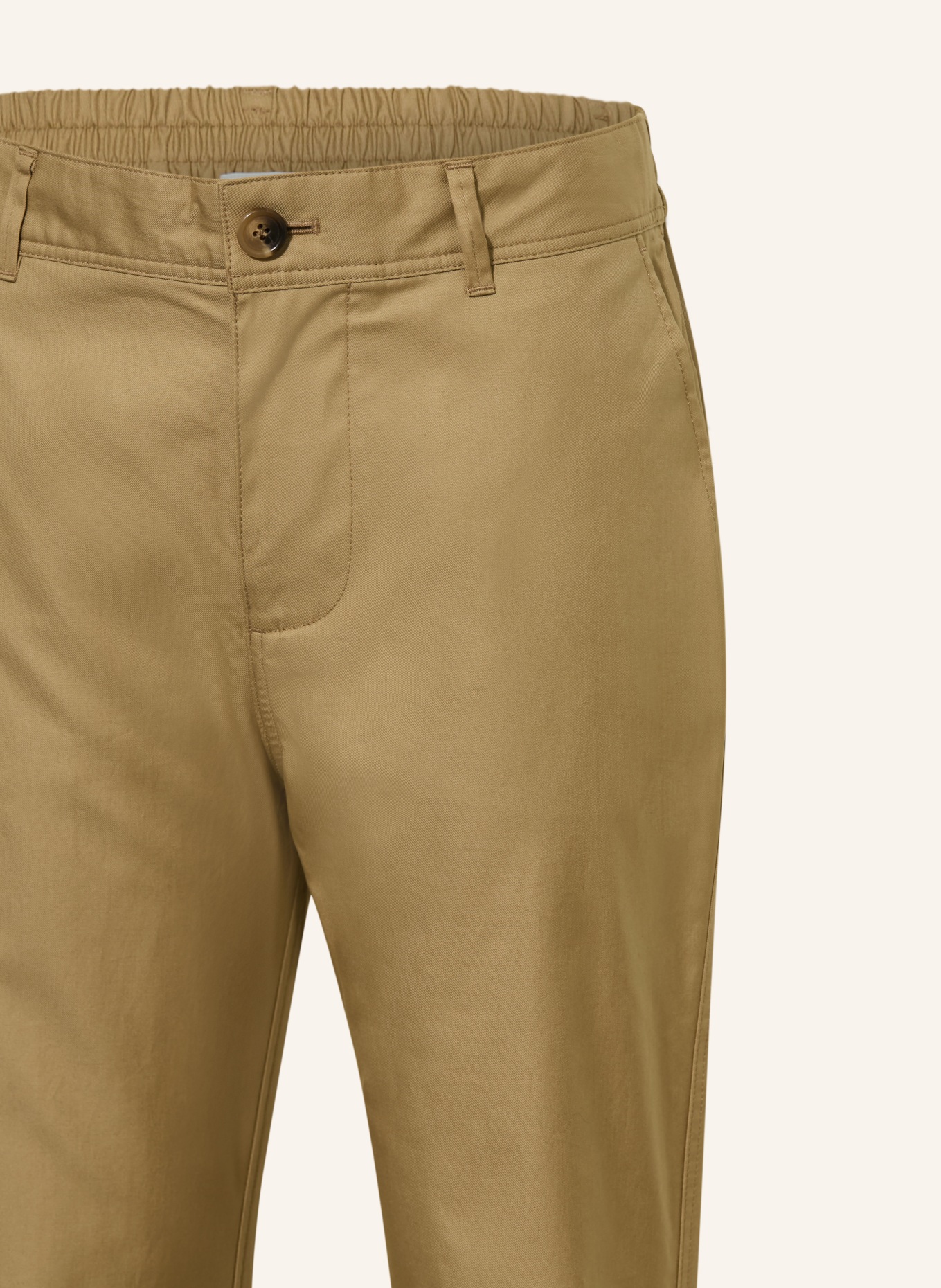 BURBERRY chinos: BEIGE