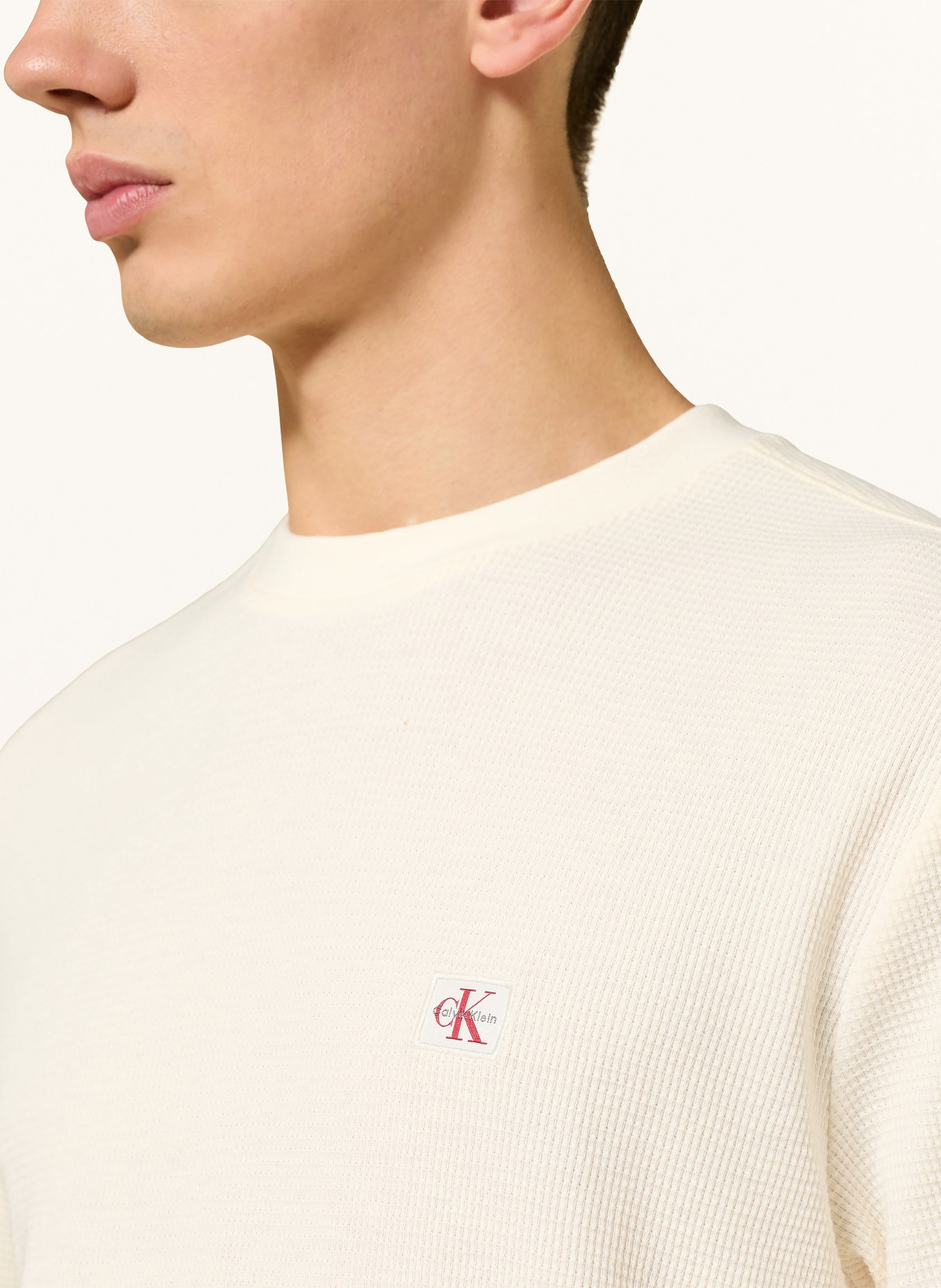 Calvin Klein Jeans T-Shirt: ECRU