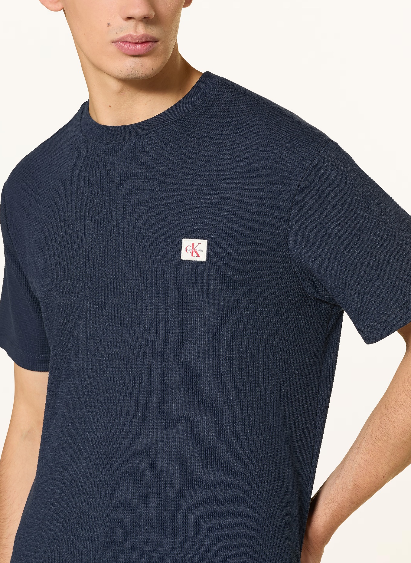 Calvin Klein Jeans T-Shirt: DUNKELBLAU