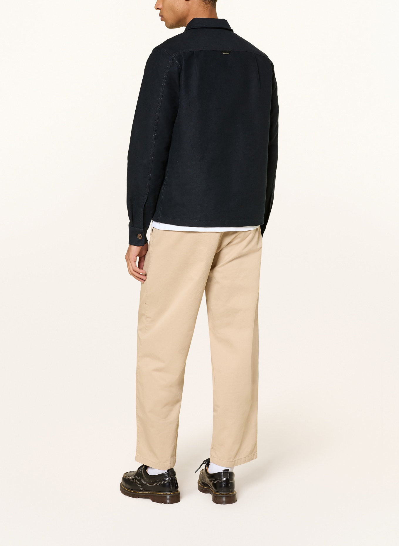 FRED PERRY overjacket: BLACK