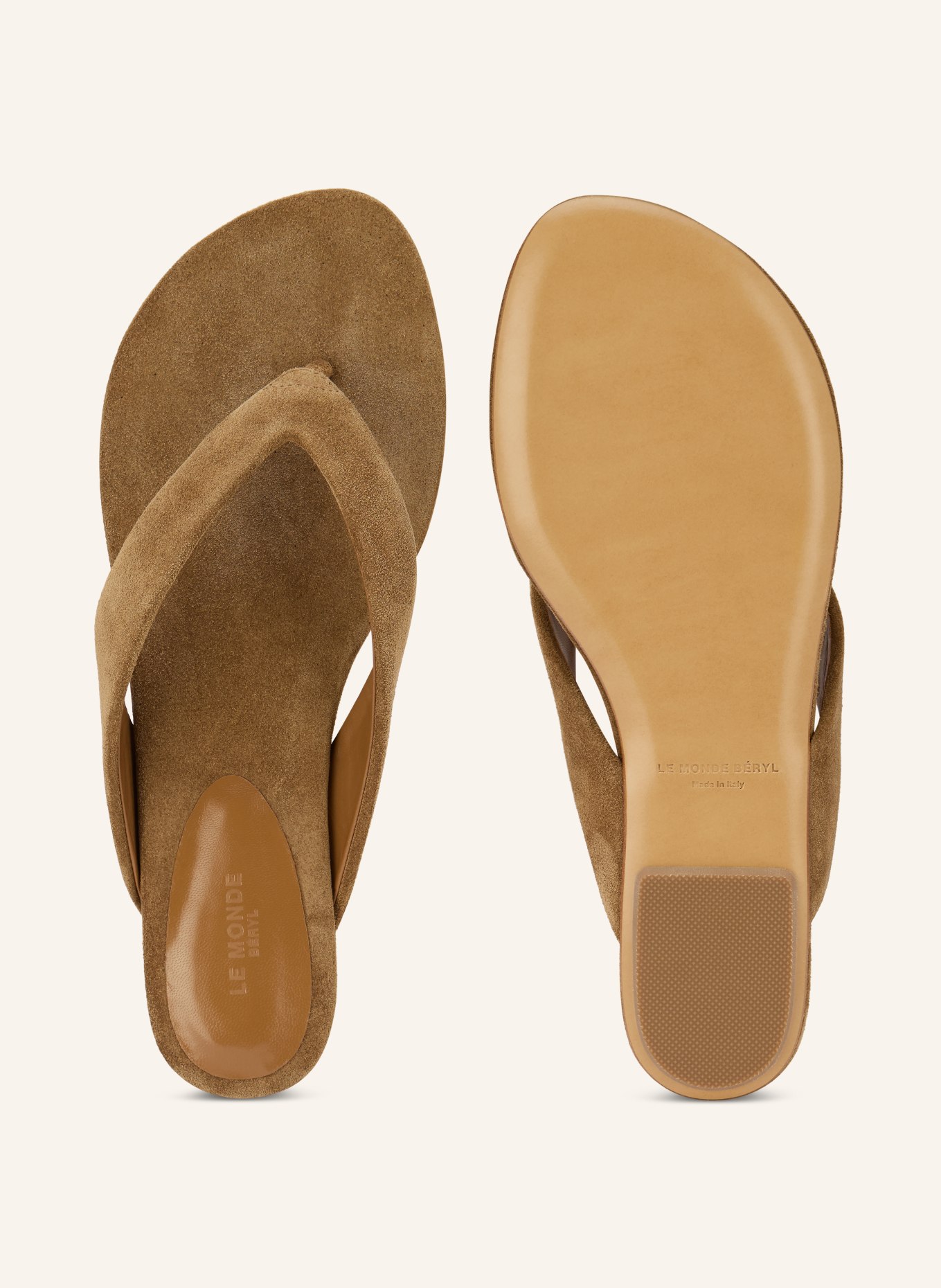 LE MONDE BÉRYL toe separator: CAMEL