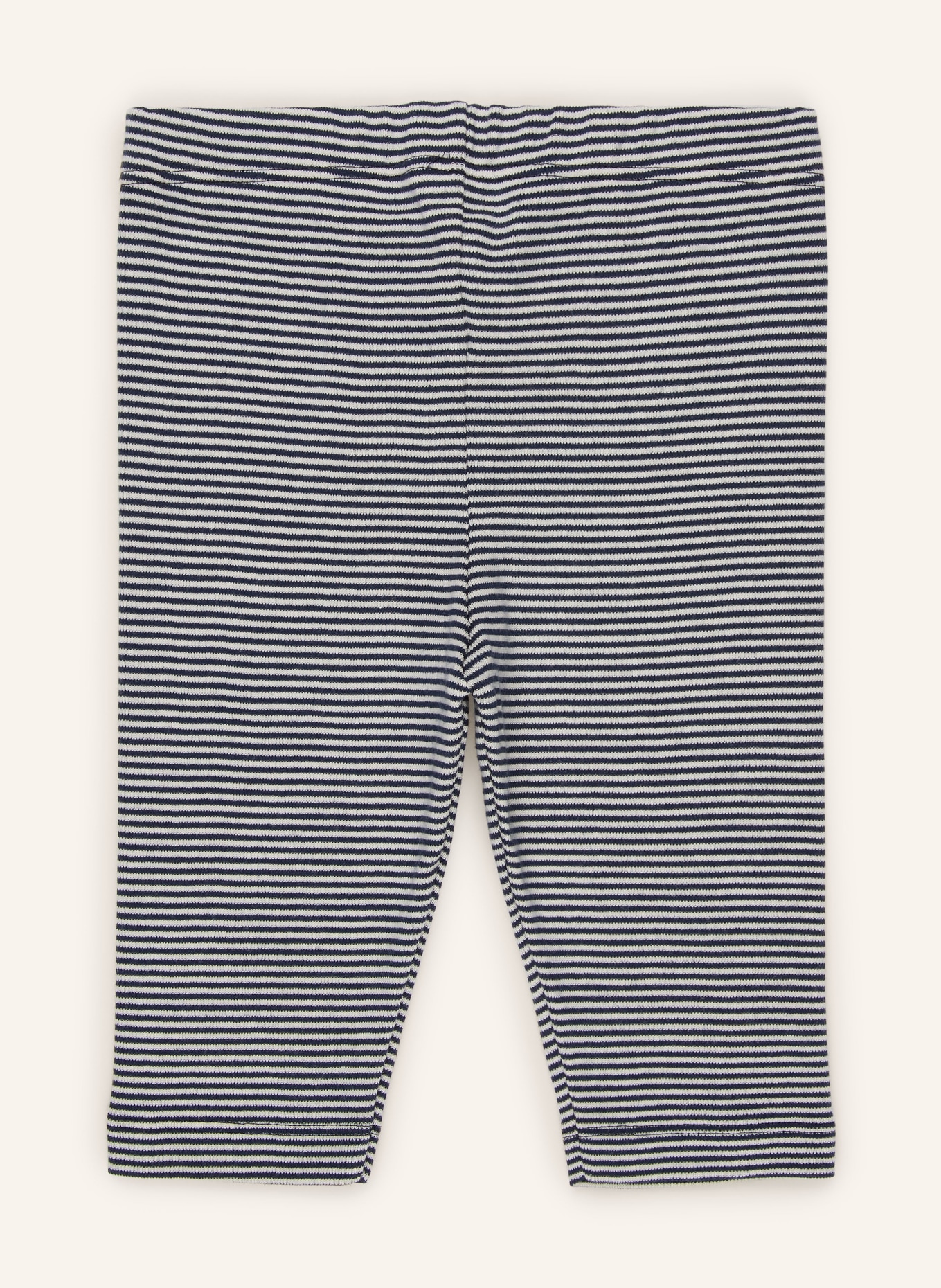 Sanetta Leggings: DUNKELBLAU / CREME