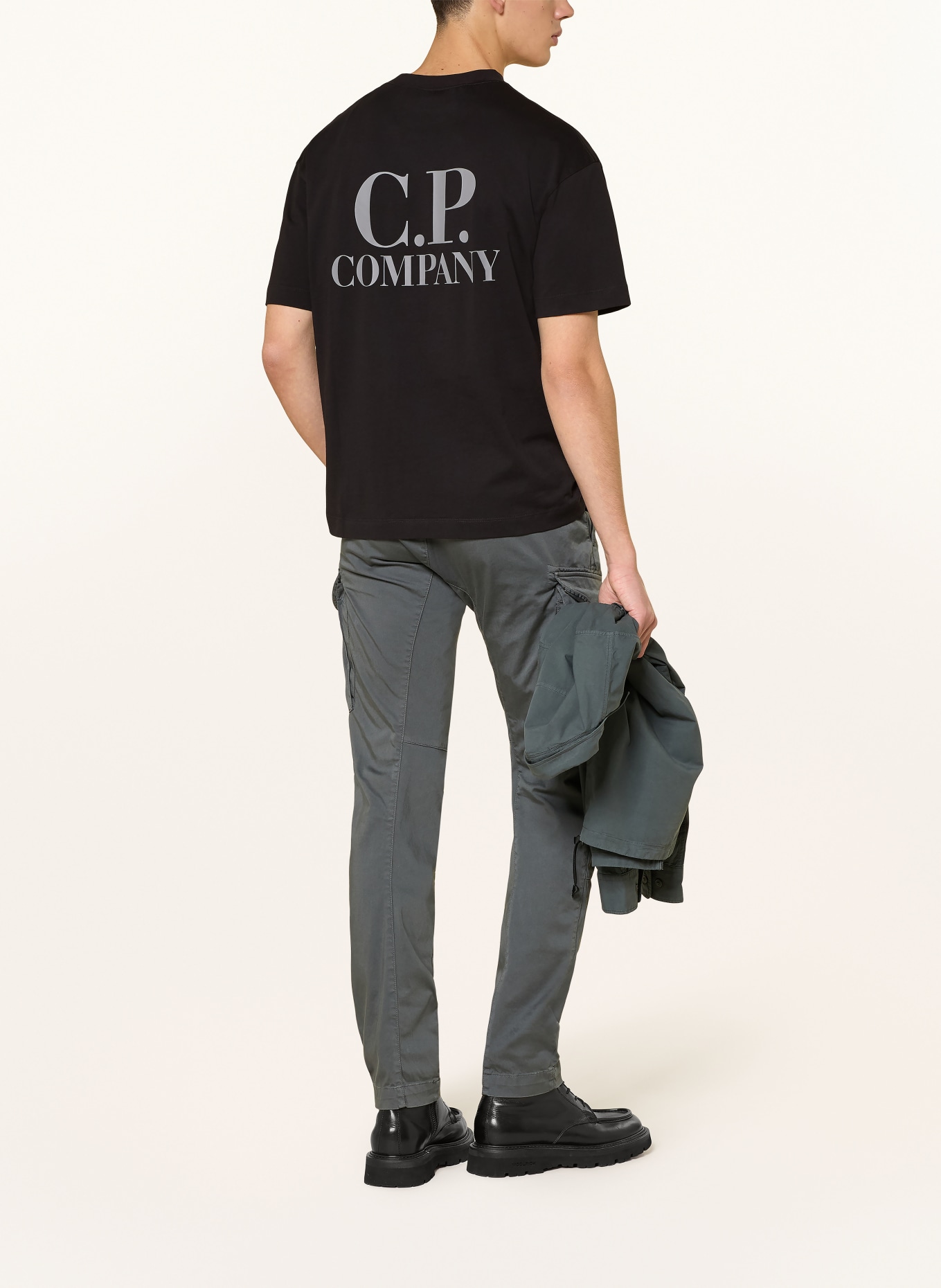 C.P. COMPANY T-Shirt: SCHWARZ
