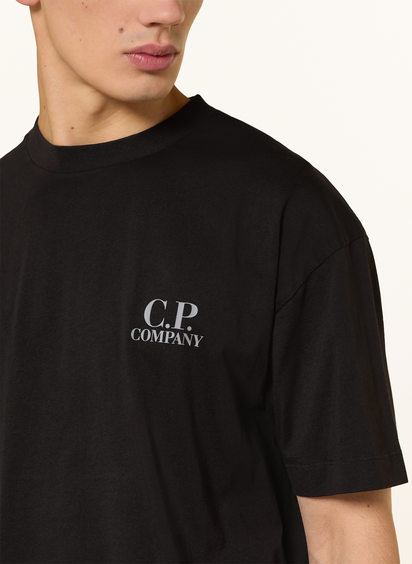 C.P. COMPANY T-Shirt: SCHWARZ