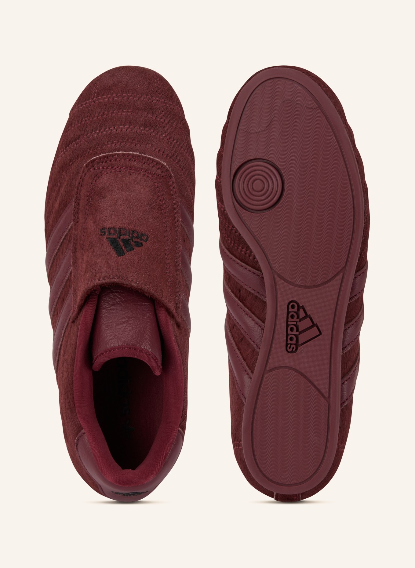 adidas Originals Slip-on tenisky TAEKWONDO: TMAVĚ ČERVENÁ